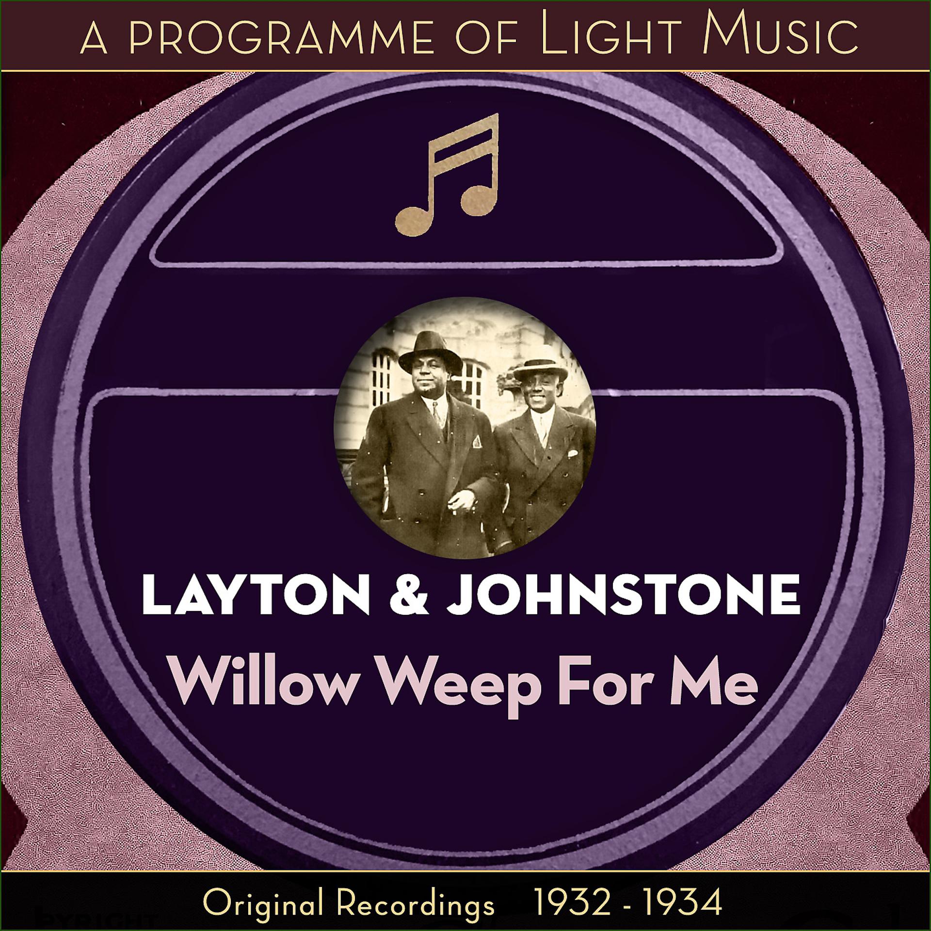 Постер альбома Willow Weep For Me - A Programme Of Light Music