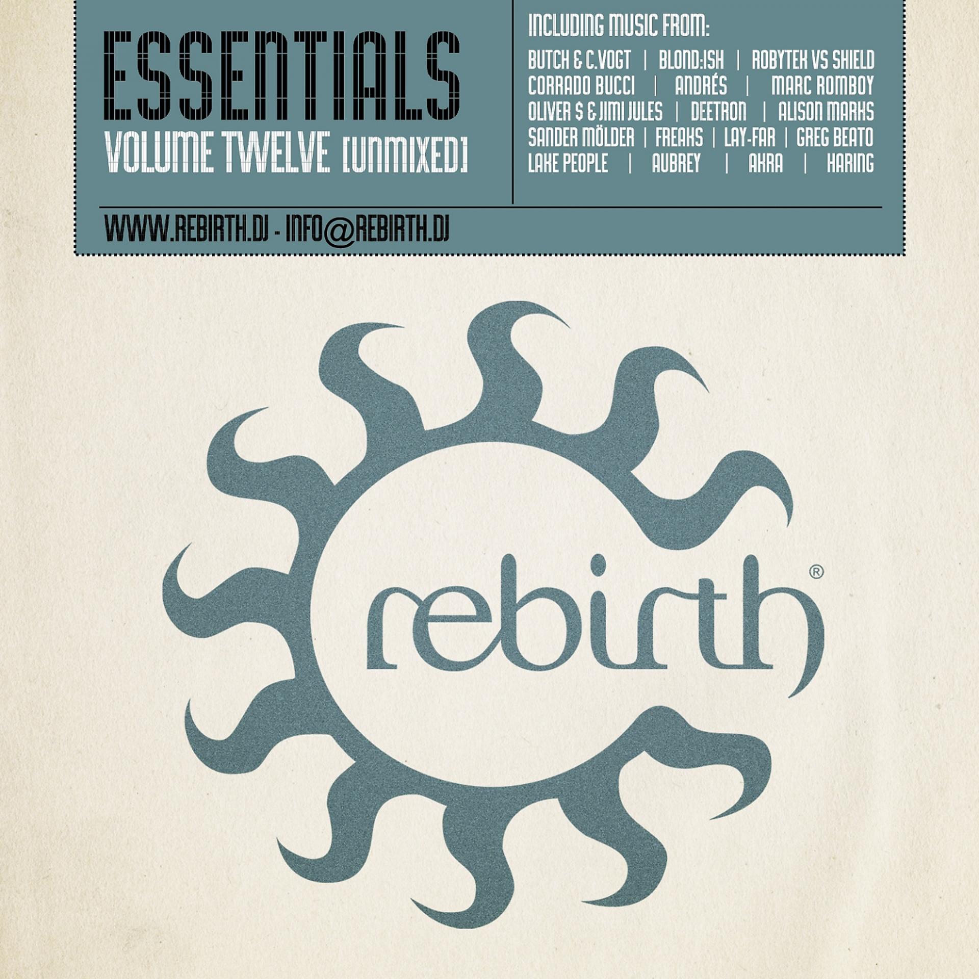 Постер альбома Rebirth Essentials Volume Twelve