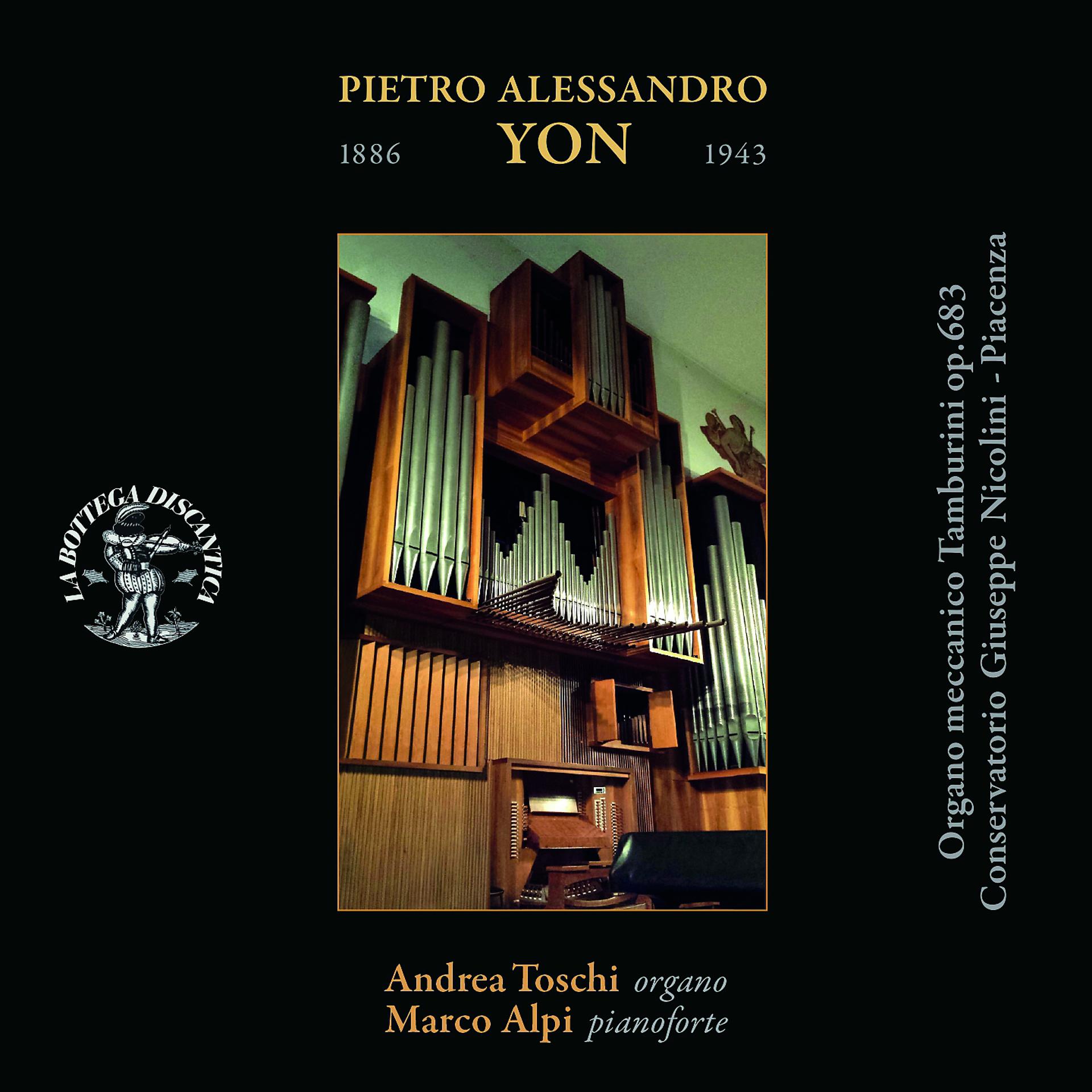Постер альбома Pietro Alessandro Yon: Concerto Gregoriano