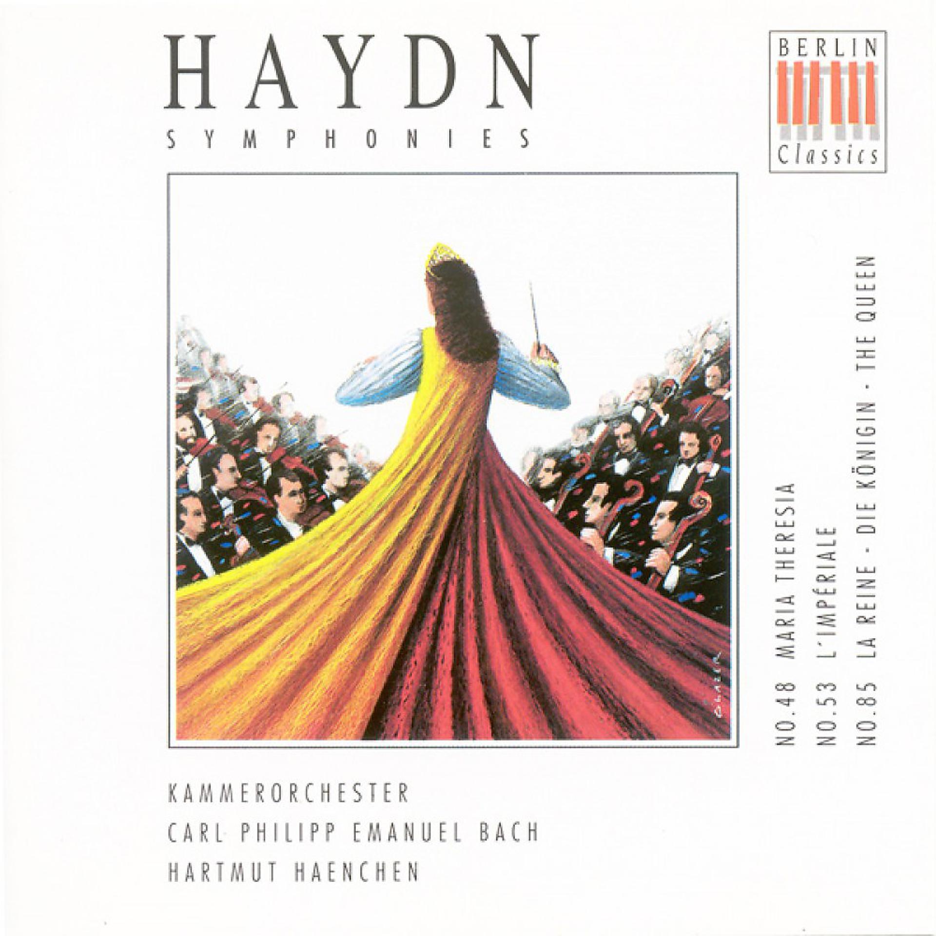 Постер альбома HAYDN, J.: Symphonies Nos. 48, 53, 85 (C.P.E. Bach Chamber Orchestra, Haenchen)