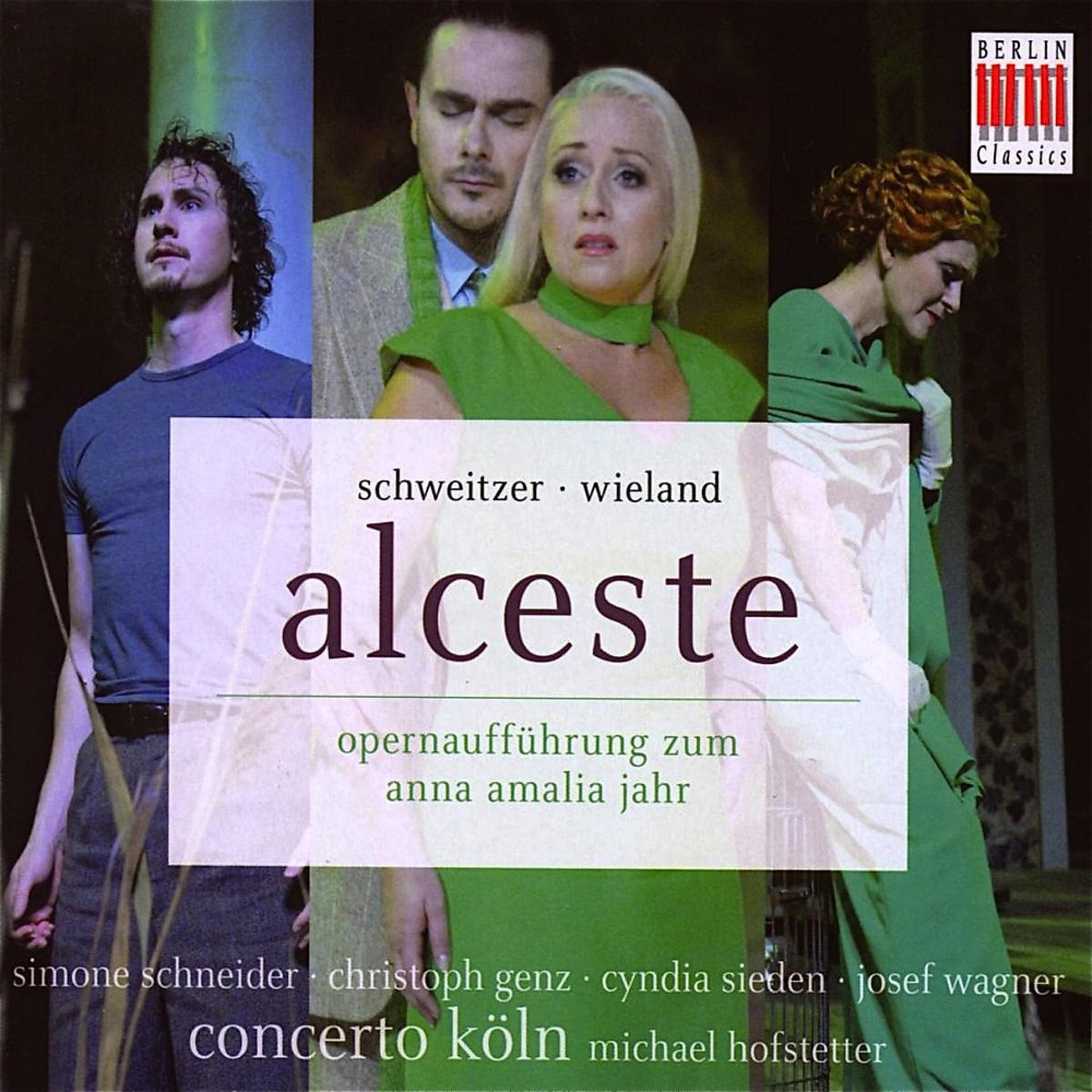 Постер альбома Schweitzer: Alceste