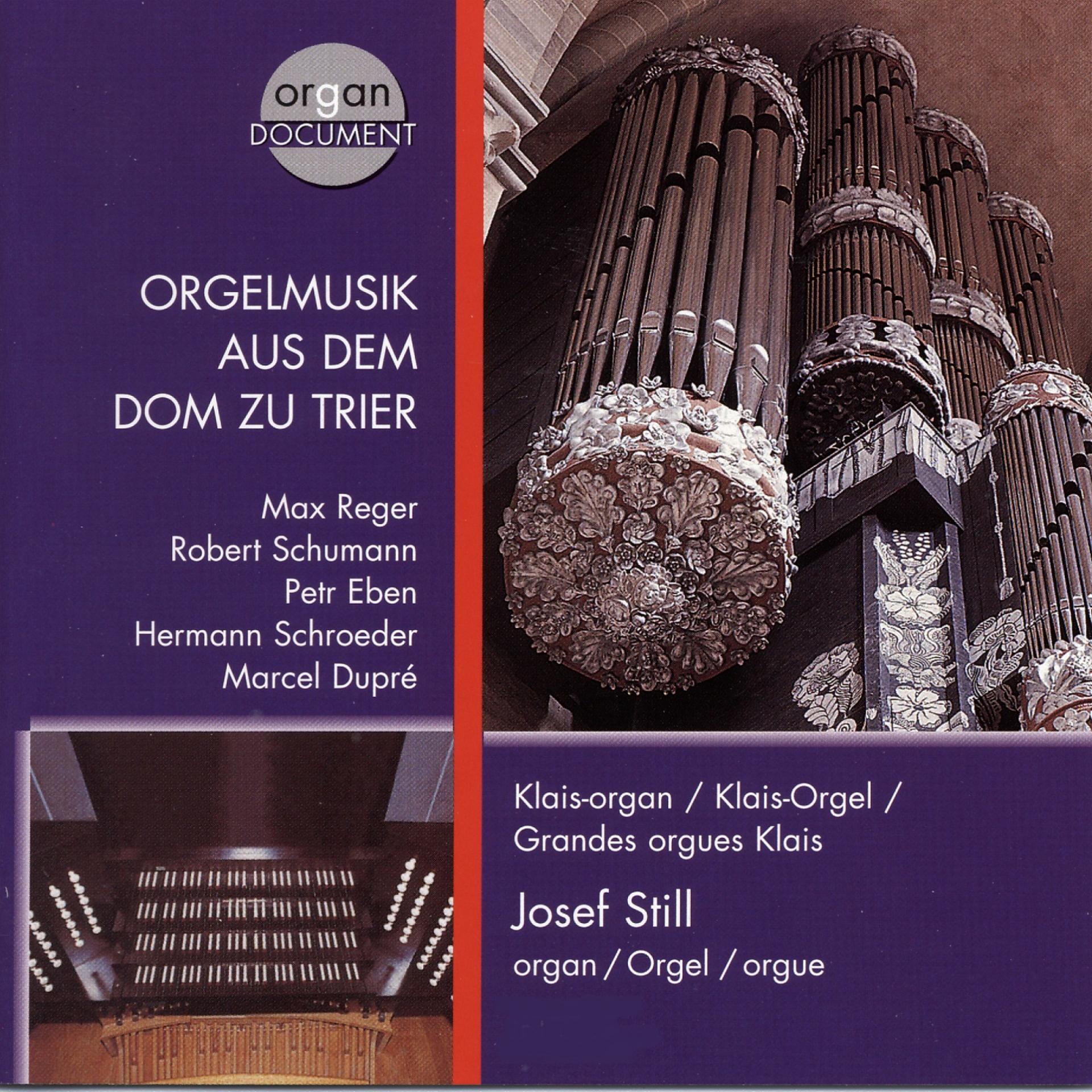 Постер альбома Orgelmusik aus dem Dom zu Trier. Klais-Orgel
