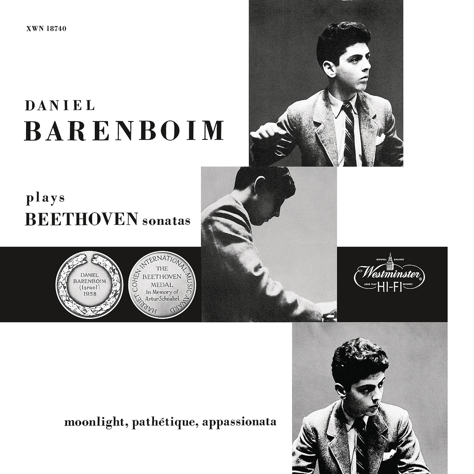 Постер альбома Beethoven: Piano Sonata No.8, Op. 13 -"Pathétique"; Piano Sonata No.14, Op.27 No.2 -"Moonlight"; Piano Sonata No. 23, Op. 57 -"Appassionata"