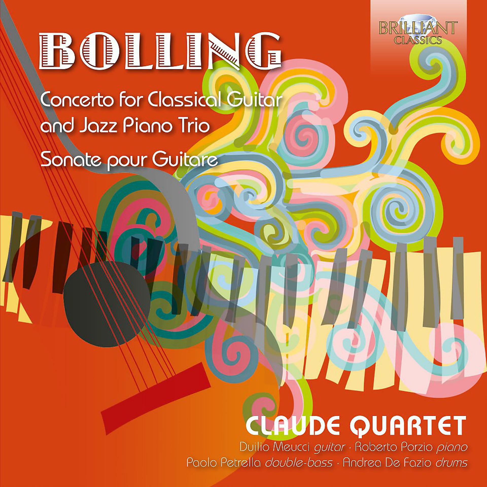 Постер альбома Bolling: Concerto for Classical Guitar & Jazz Piano Trio