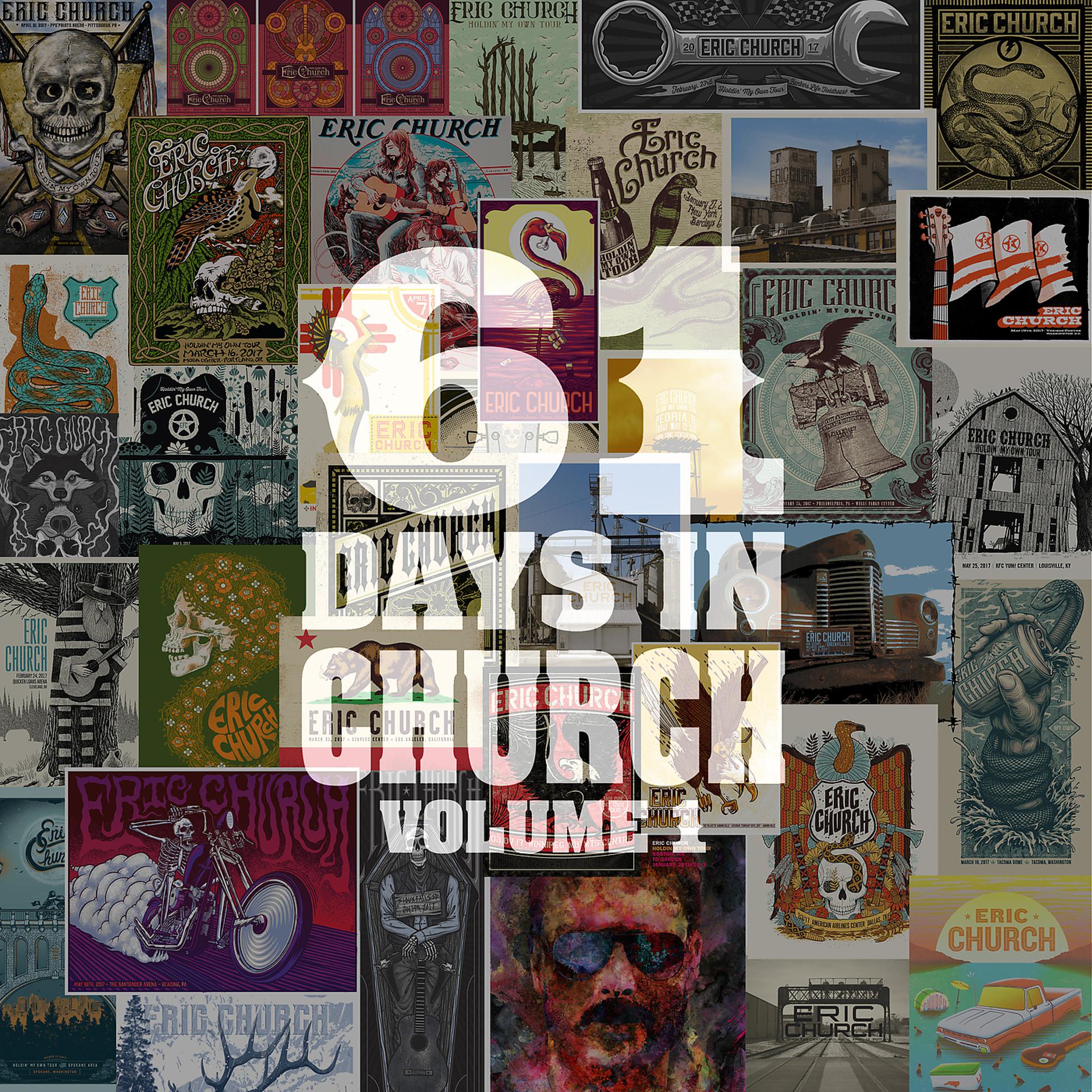 Постер альбома 61 Days In Church Volume 1
