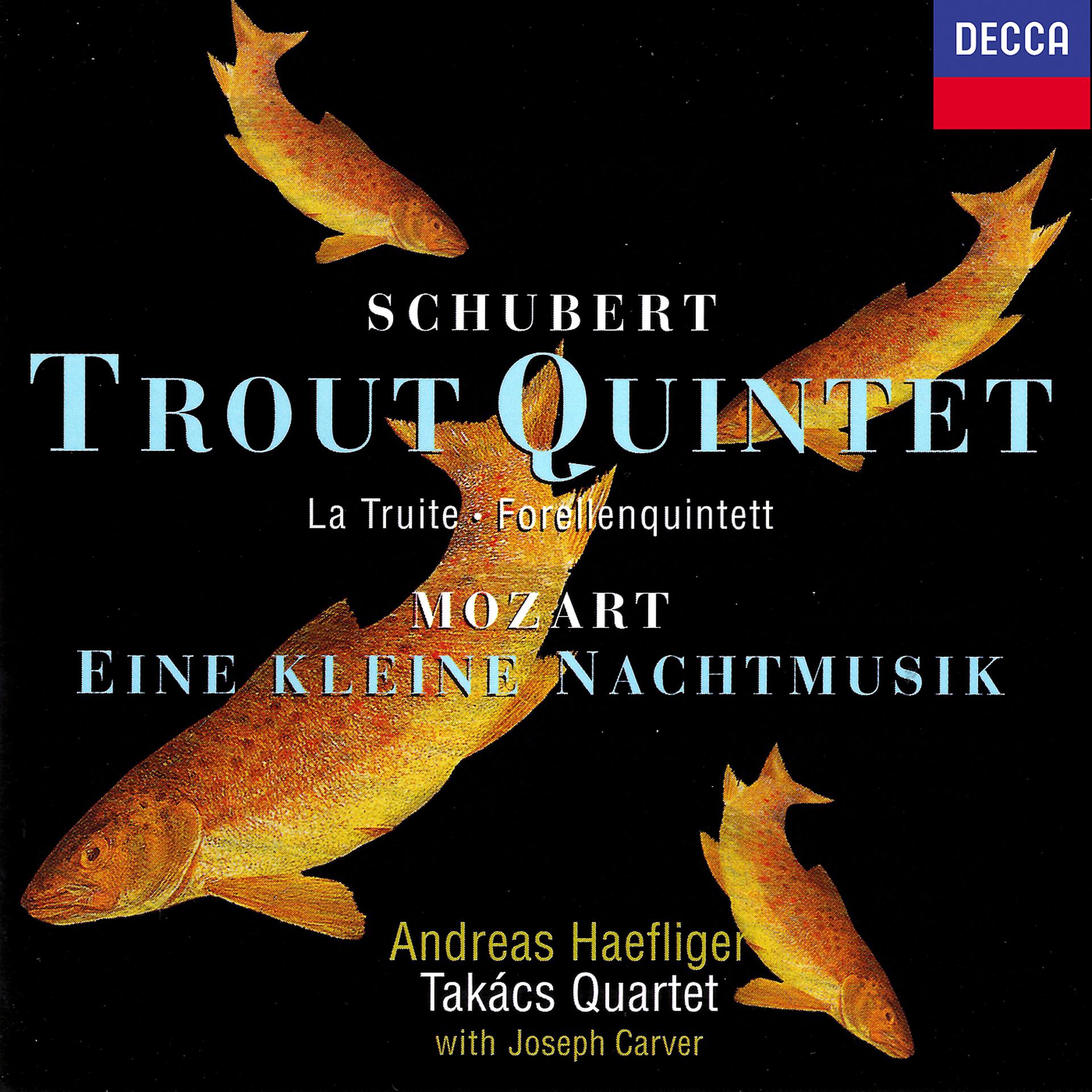 Постер альбома Schubert: Trout Quintet / Wolf: Italian Serenade / Mozart: Eine kleine Nachtmusik