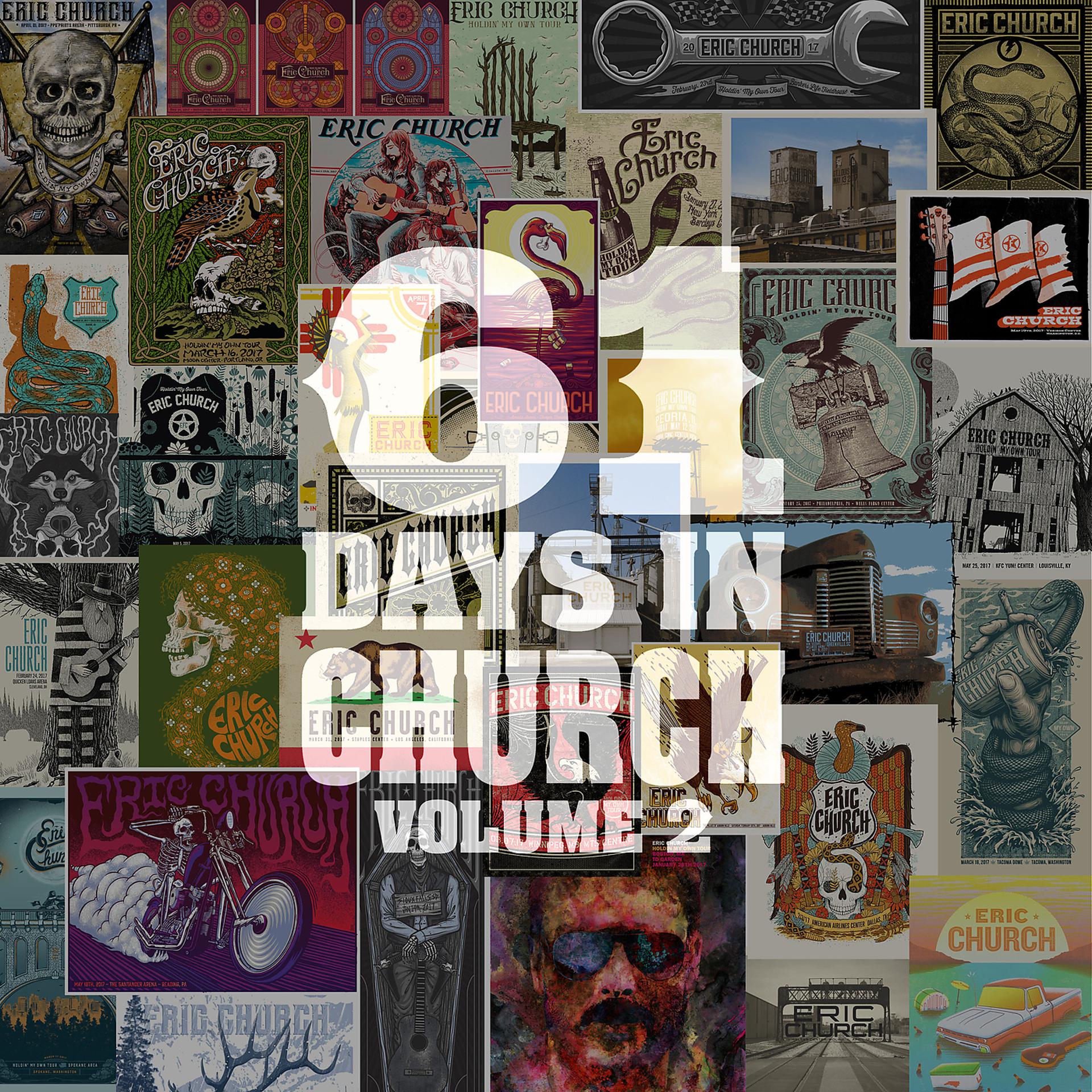 Постер альбома 61 Days In Church Volume 2