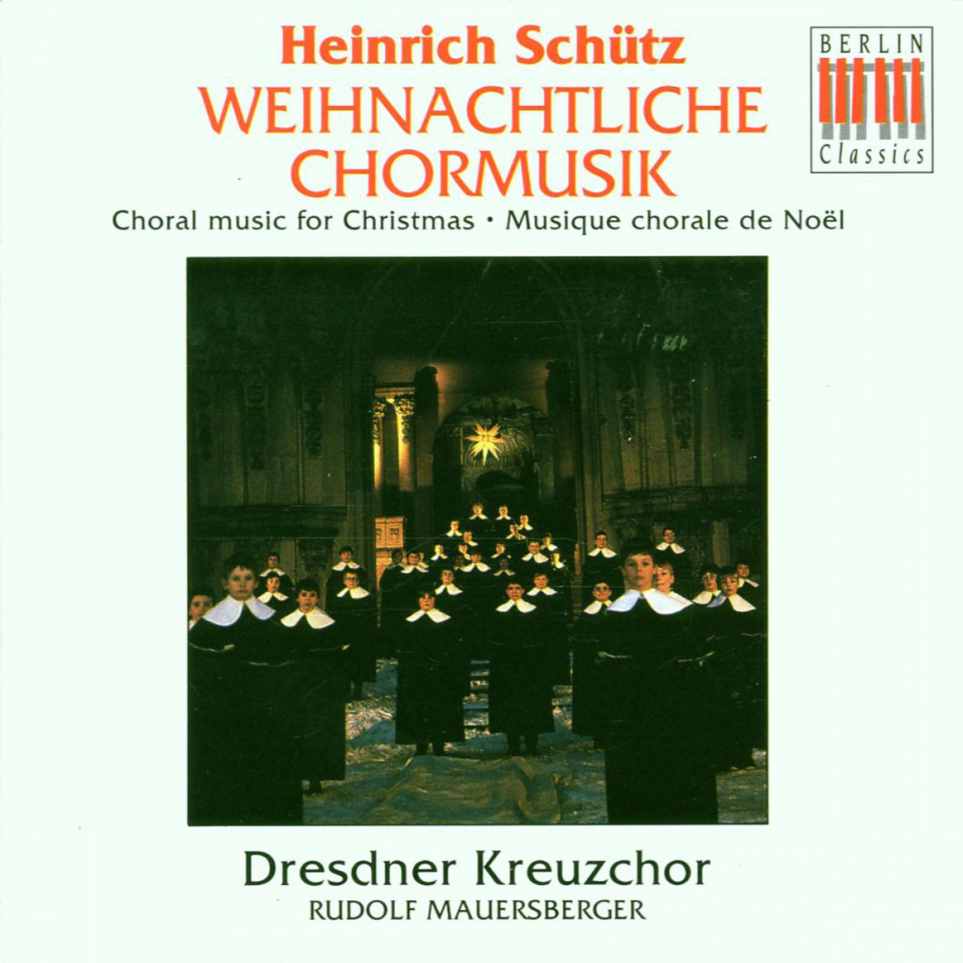 Постер альбома Schütz: Choral music for Christmas