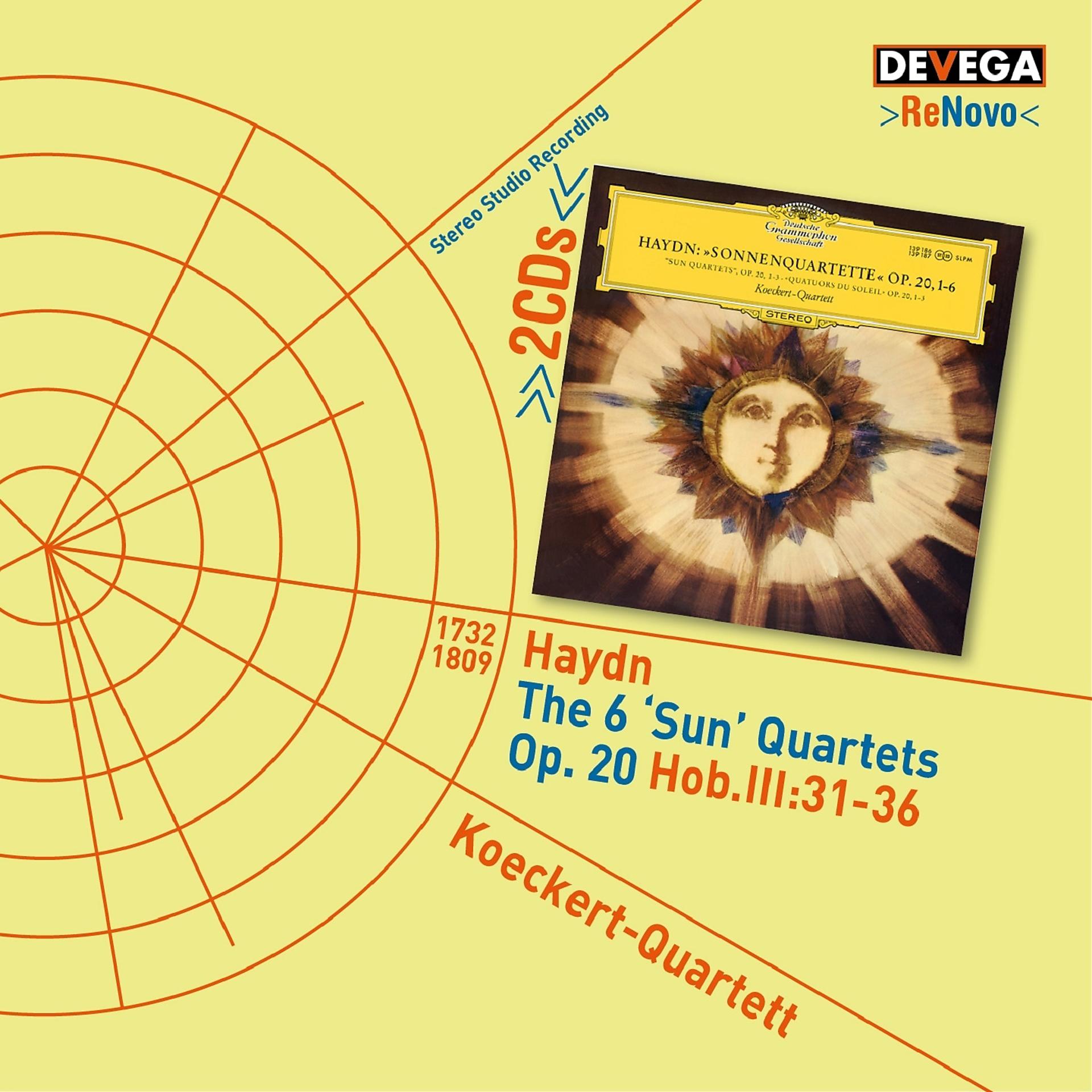 Постер альбома Haydn: 6 'Sun' Quartets Op. 20
