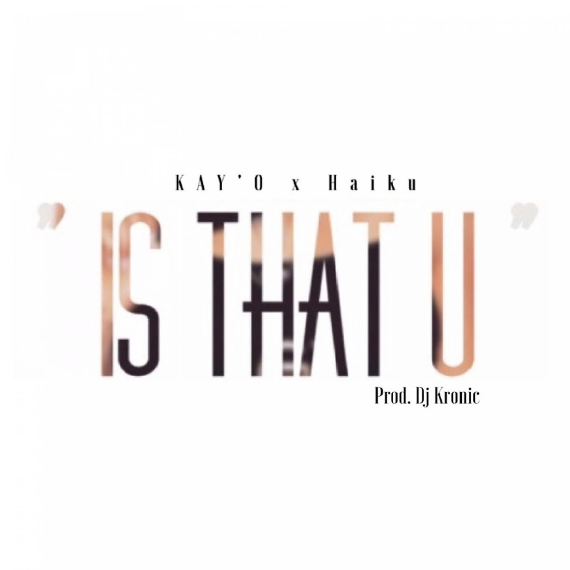 Постер альбома Is That U (feat. Haiku)