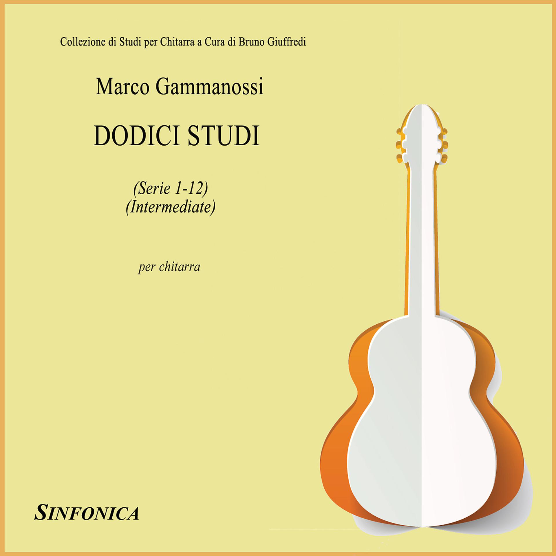 Постер альбома 12 studi per chitarra