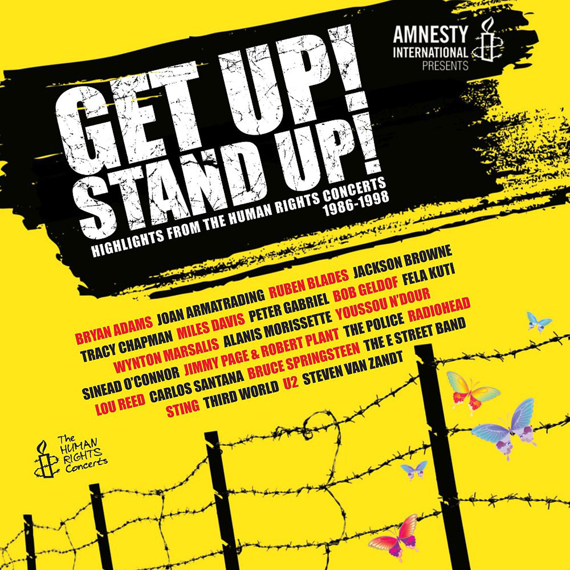 Постер альбома Get Up! Stand Up! (Highlights from the Human Rights Concerts 1986-1998) [Live]
