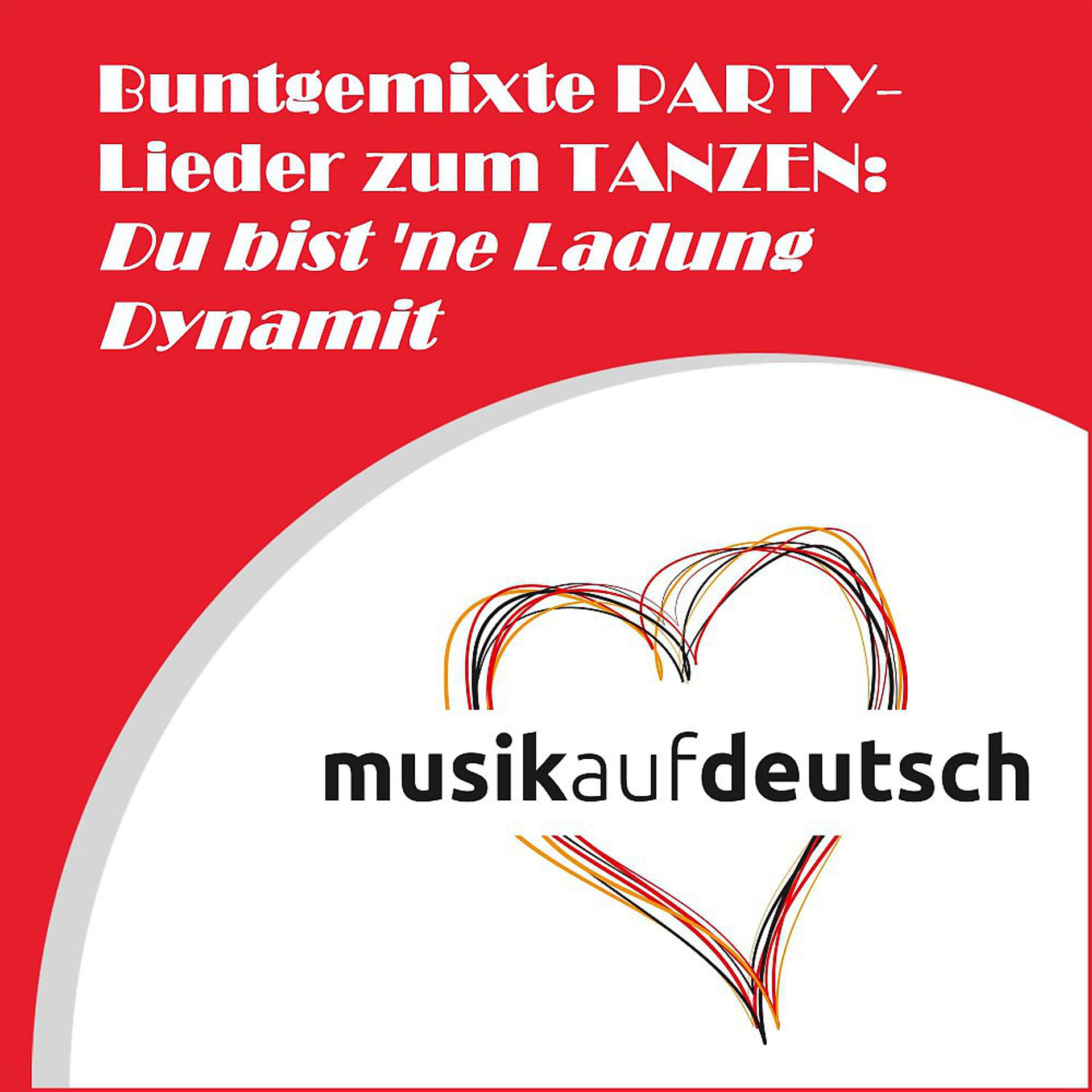 Постер альбома Buntgemixte Party-Lieder zum Tanzen: Du bist 'ne Ladung Dynamit