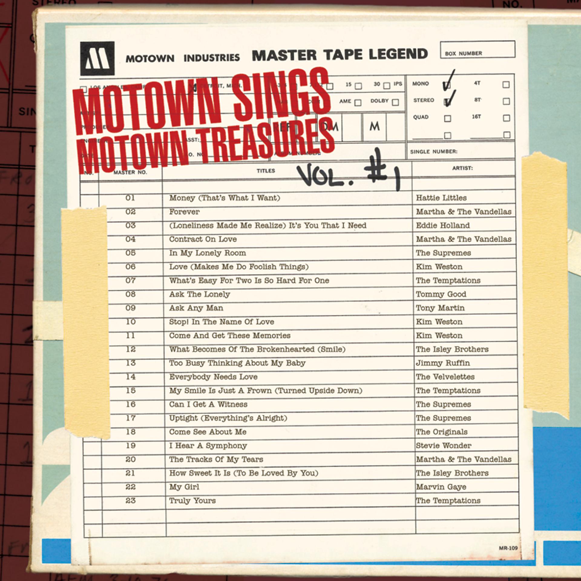 Постер альбома Motown Sings Motown Treasures