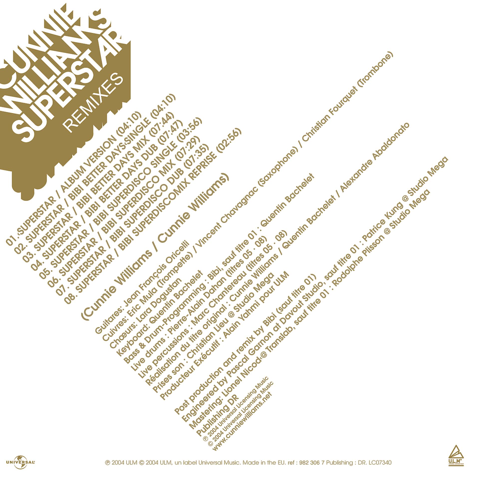 Постер альбома Superstar Remixes