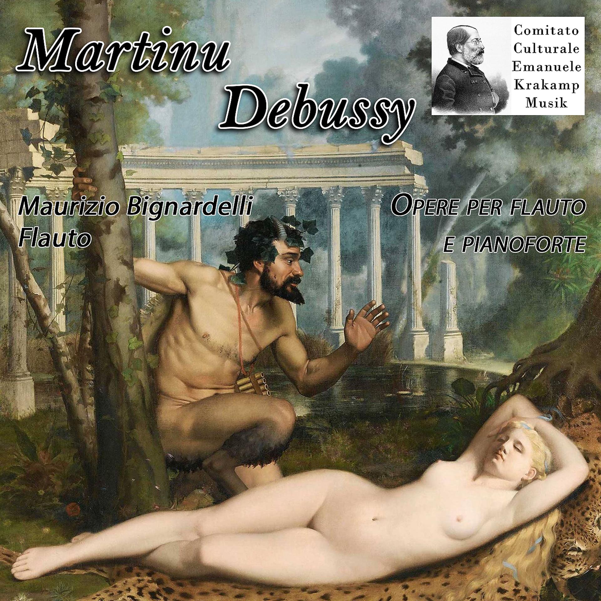 Постер альбома Martinu, Debussy: Oeuvres pour flûte et piano