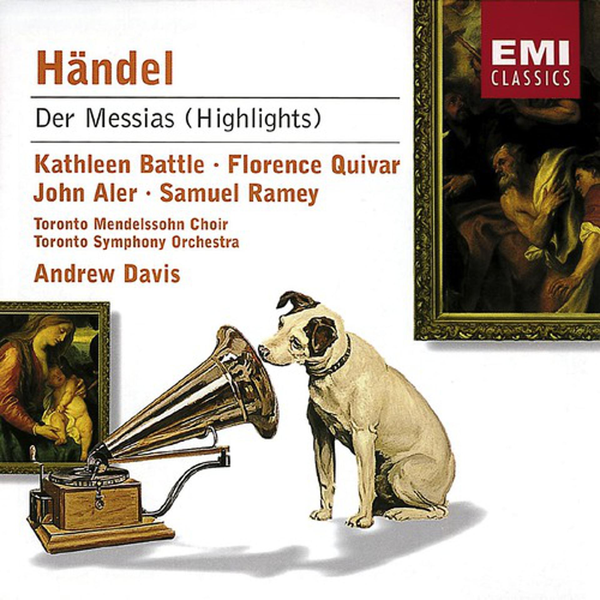 Постер альбома Handel : Messiah Highlights