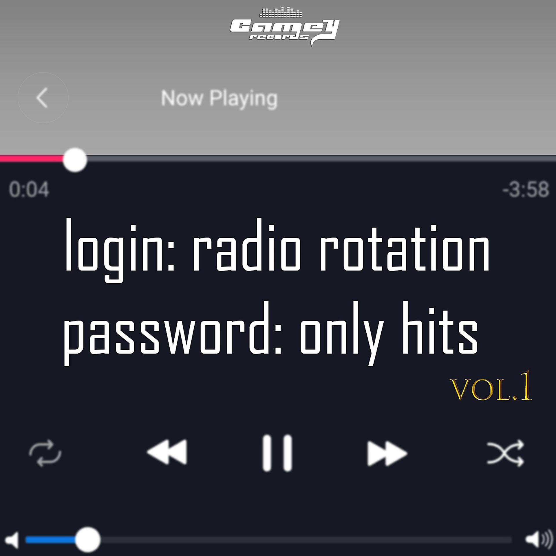 Постер альбома LOGIN=RADIO ROTATION, PASSWORD=ONLY HITS vol.1