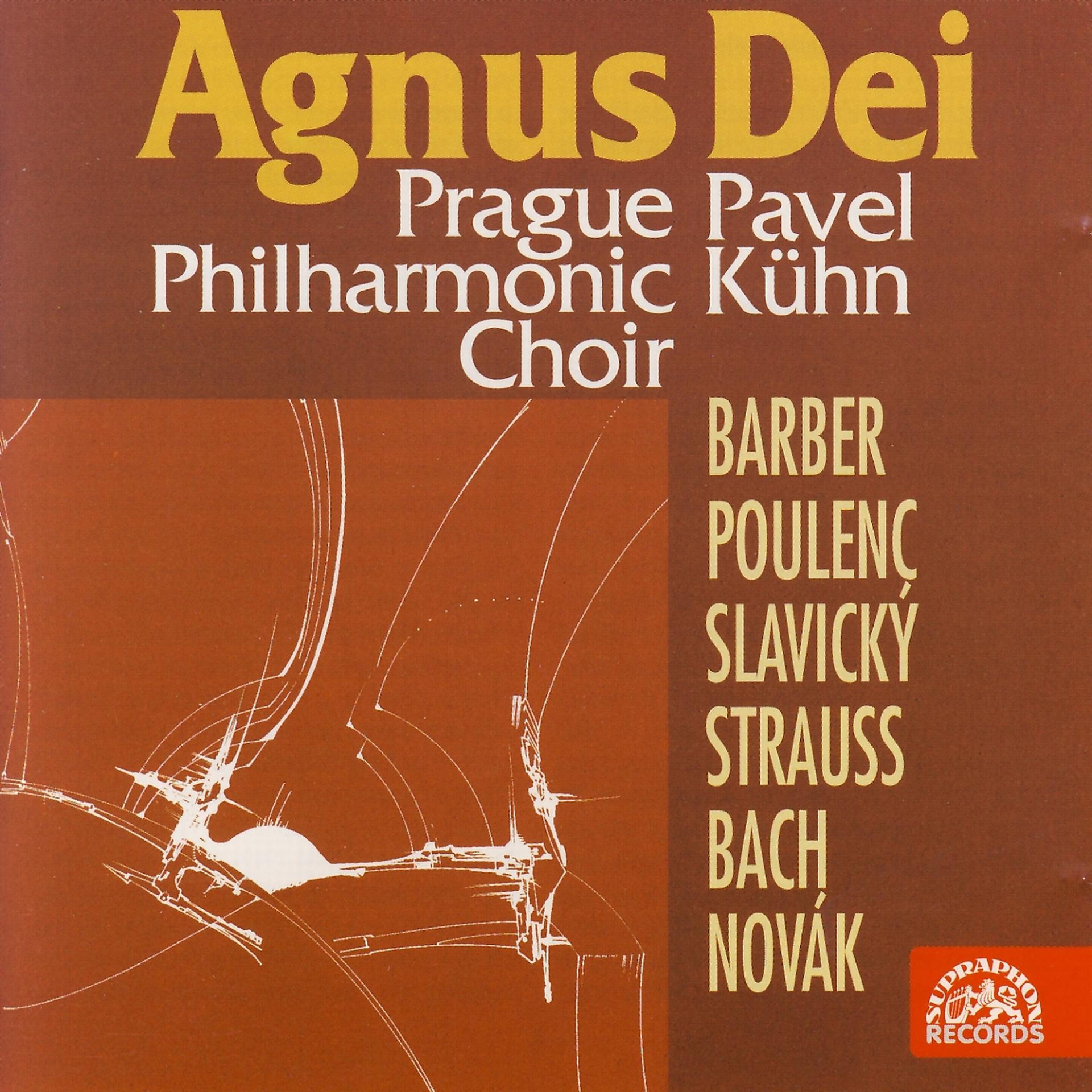 Постер альбома Barber, Poulenc, Slavický, Novák, Strauss, Bach: Agnus Dei