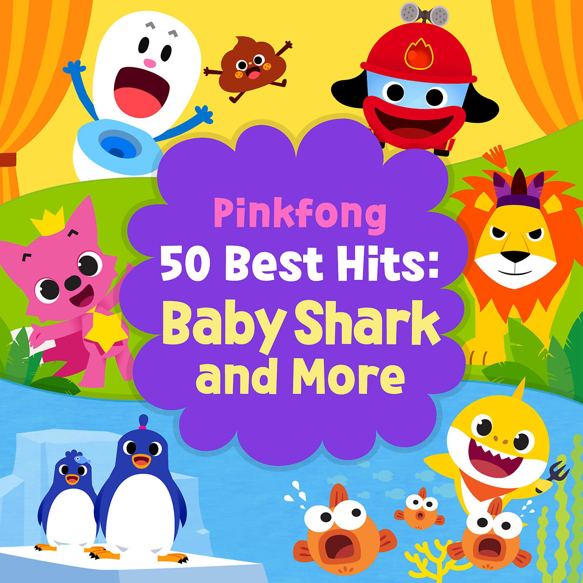 Постер альбома Pinkfong 50 Best Hits: Baby Shark and More