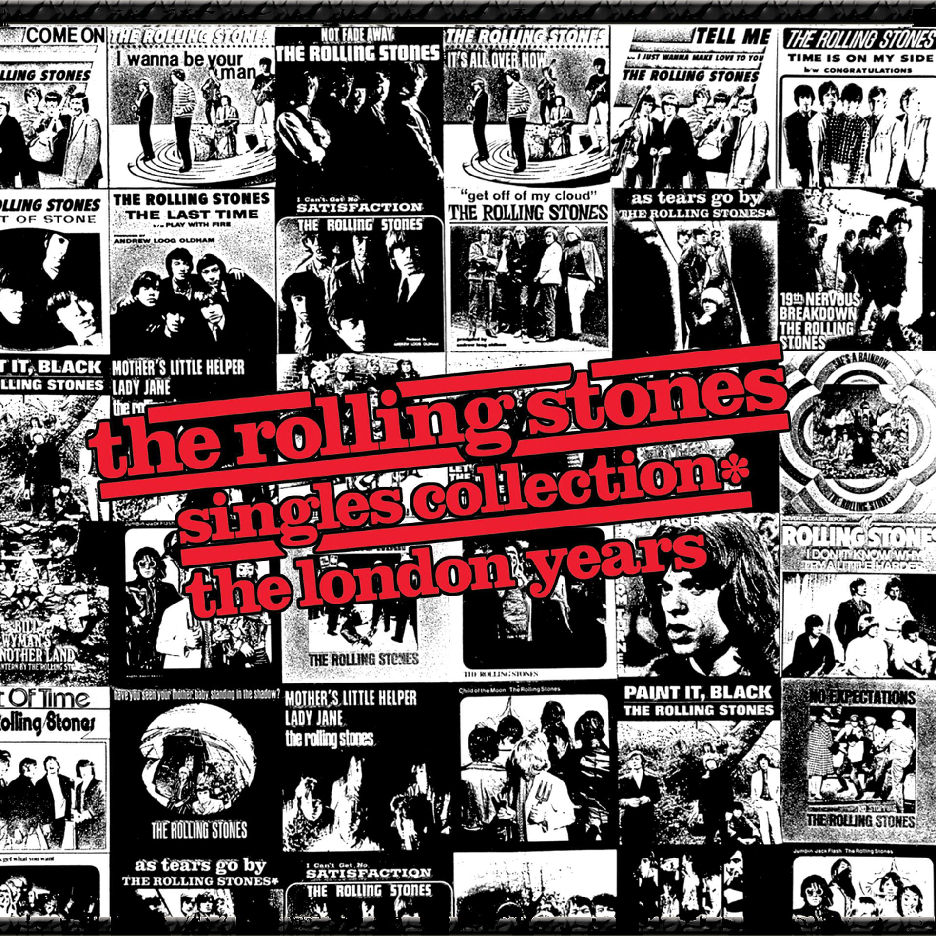 Постер альбома The Rolling Stones Singles Collection: The London Years