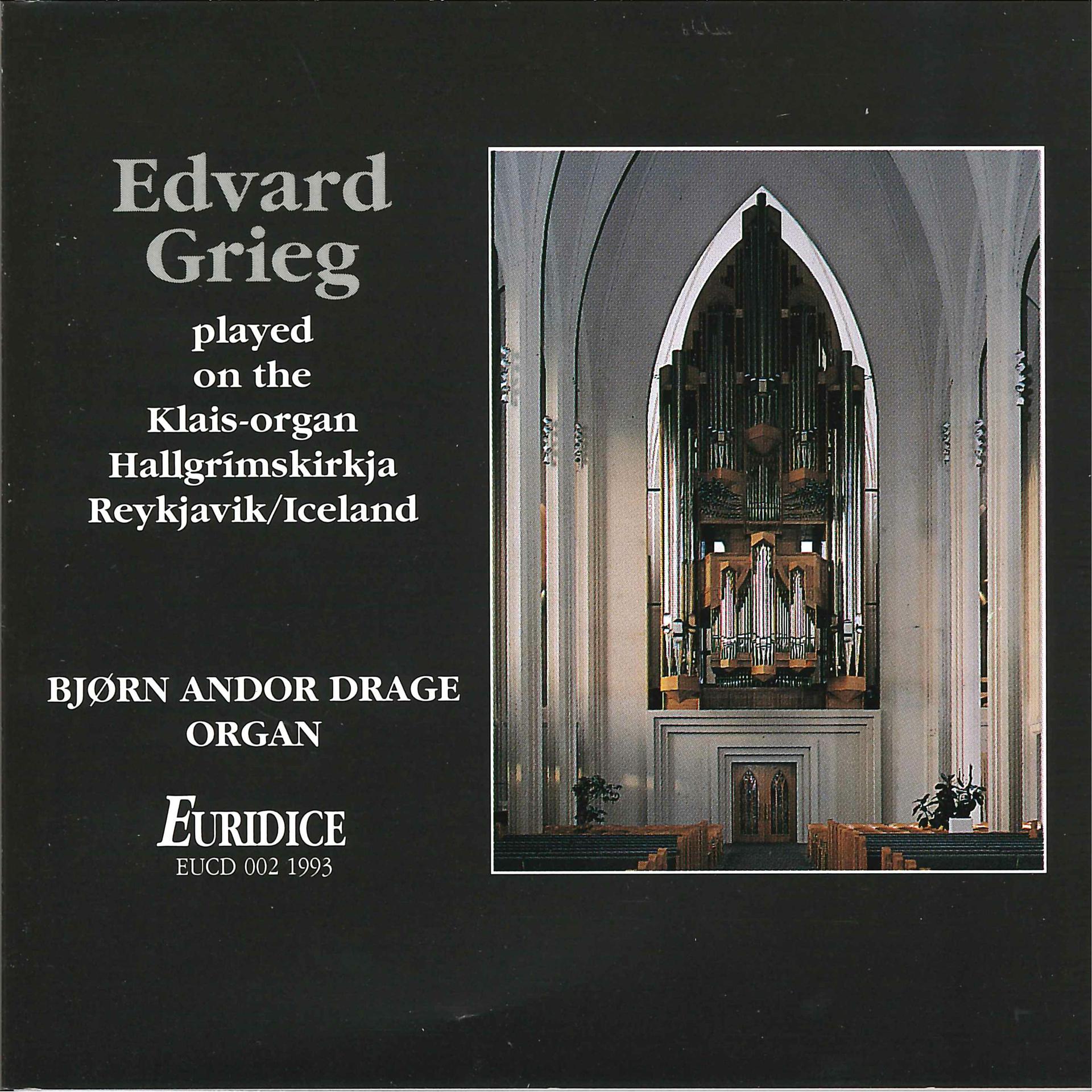 Постер альбома Edvard Grieg Played on the Klais-Organ