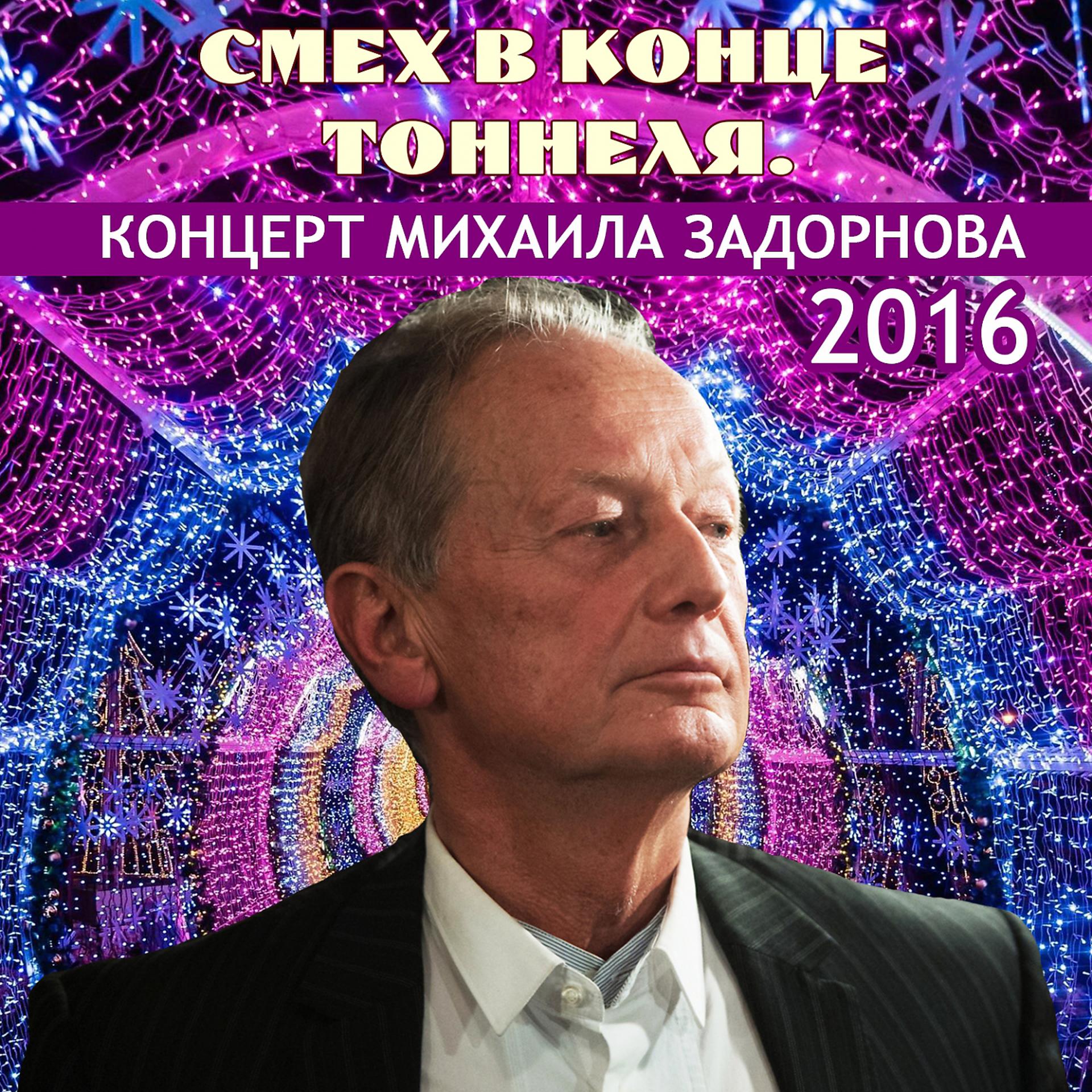 Постер альбома Смех в конце тоннеля (Концерт Михаила Задорнова 2016)