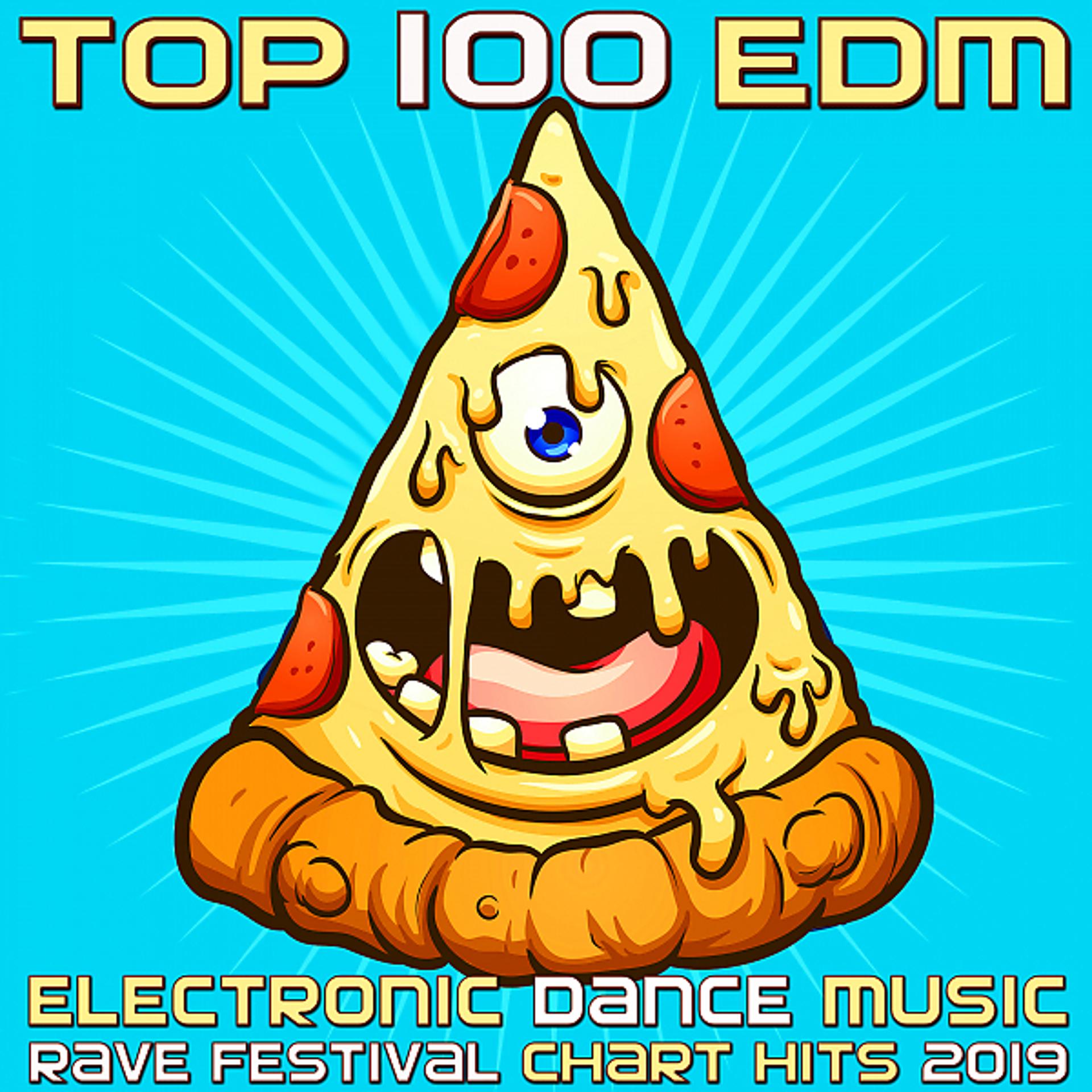 Постер альбома Top 100 EDM - Electronic Dance Music Rave Festival Chart Hits 2019