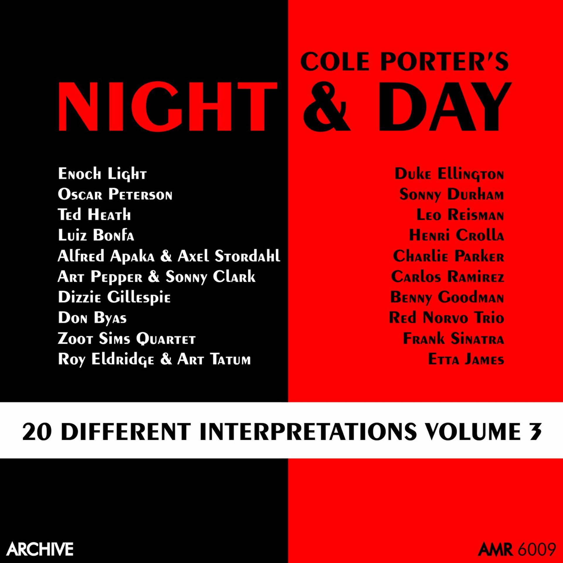 Постер альбома Night and Day (20 Different Interpretations) Volume 3