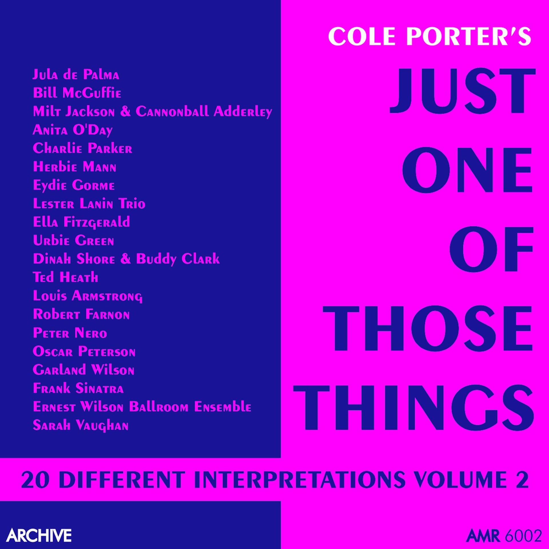 Постер альбома Just One of Those Things (20 Different Interpretations) Volume 2