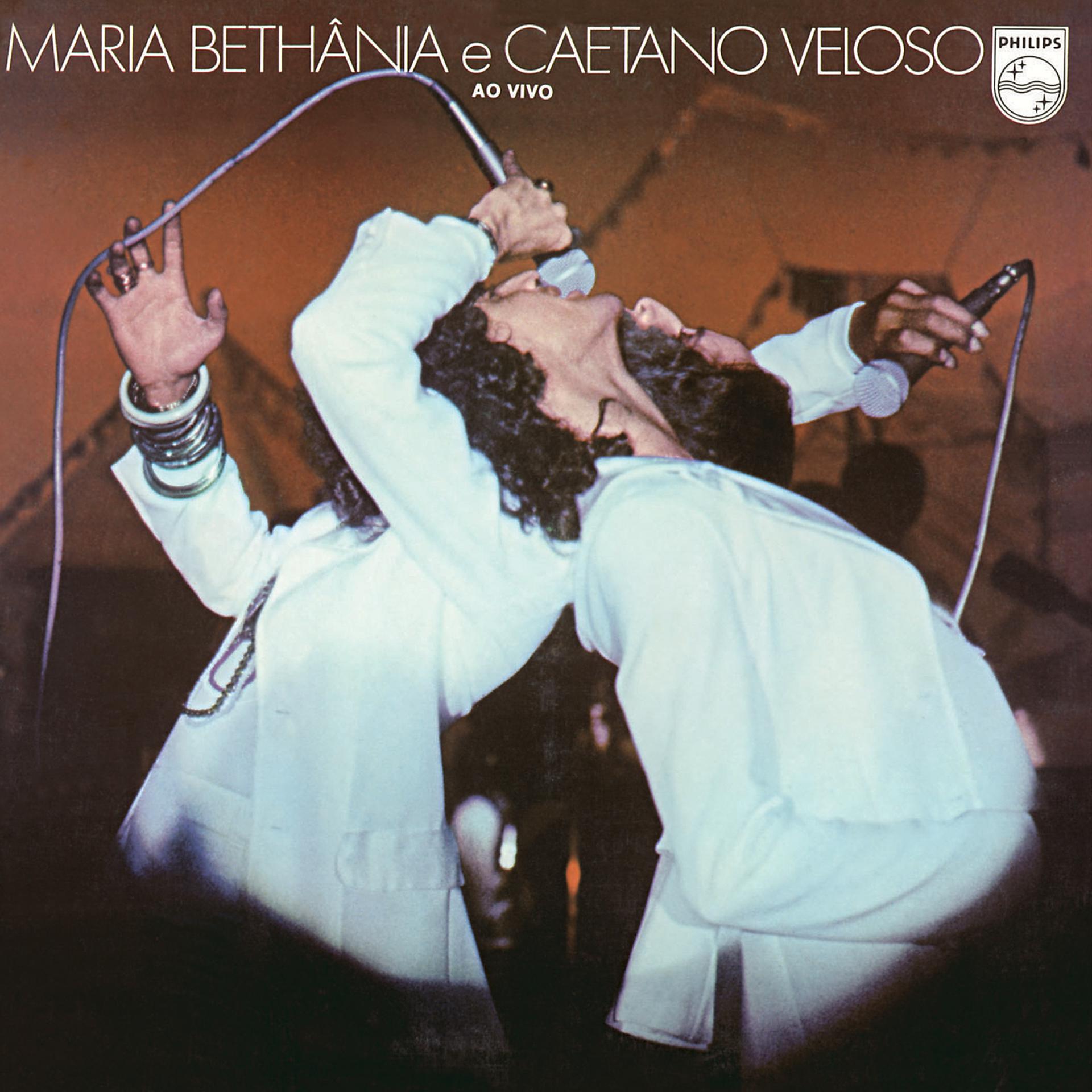 Постер альбома Maria Bethânia E Caetano Veloso - Ao Vivo