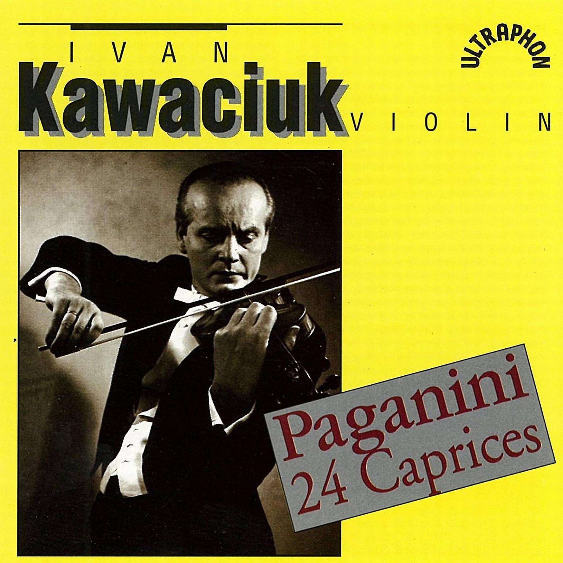 Постер альбома Paganini: 24 Caprices for Violin, Op. 1