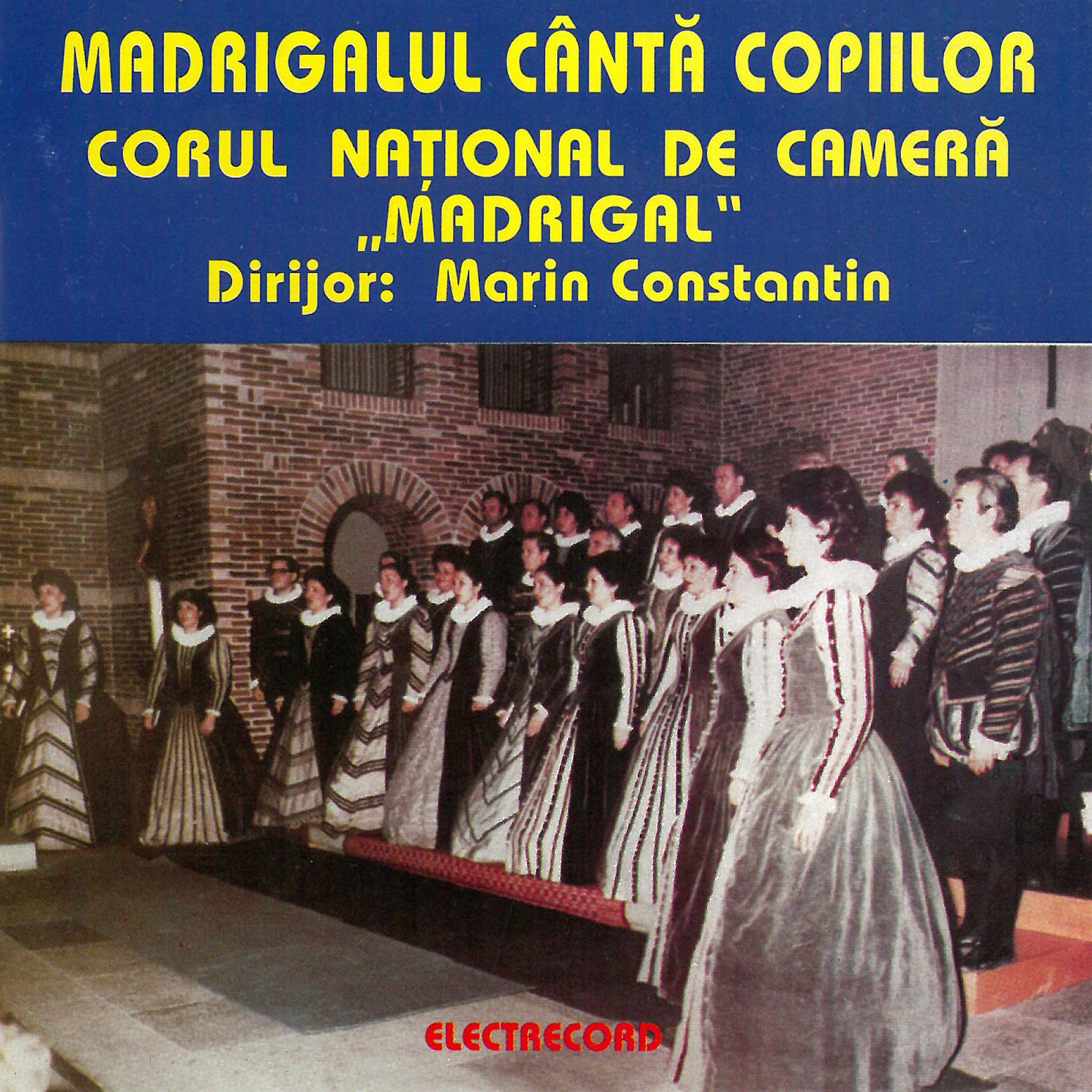Постер альбома Madrigalul cântă copiilor