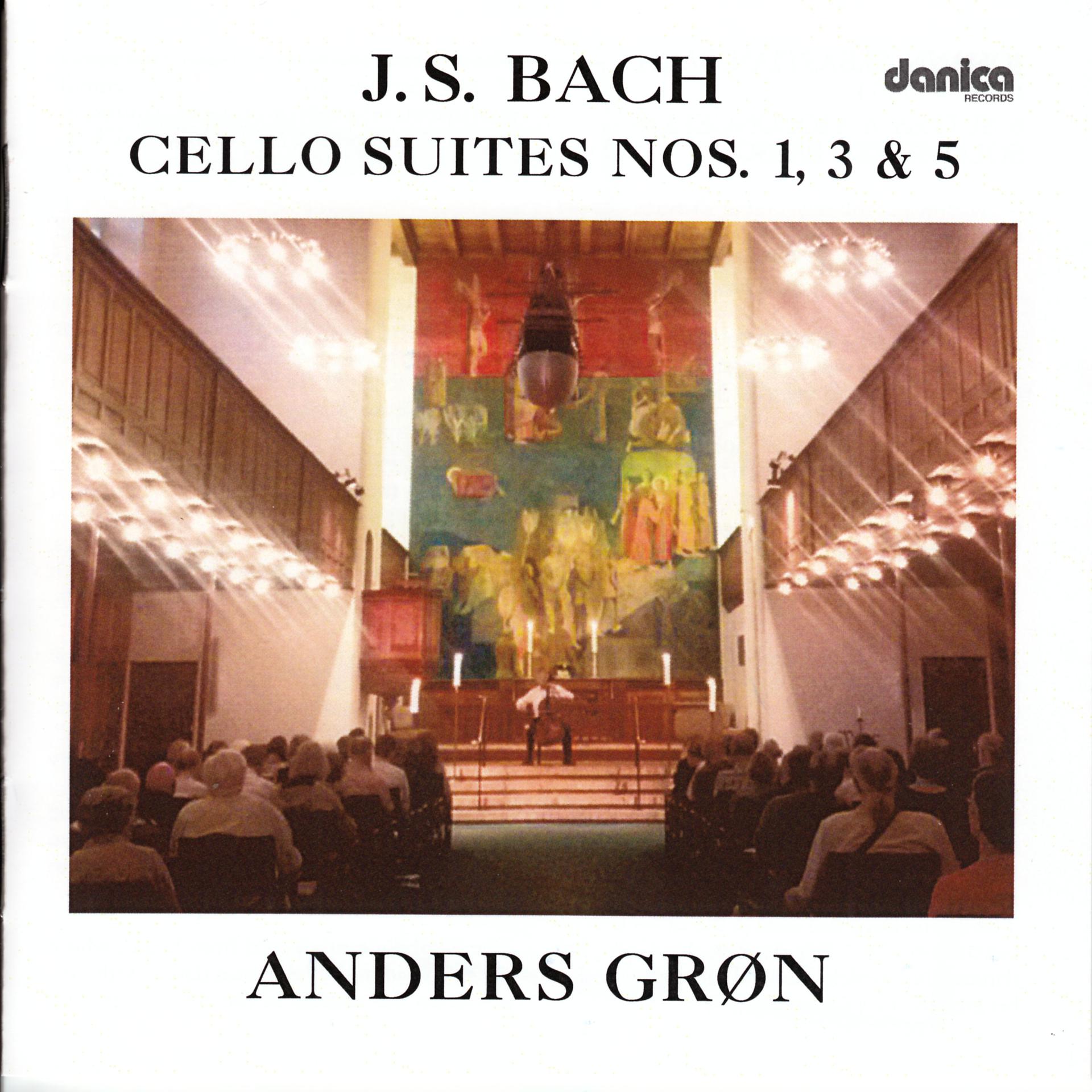 Постер альбома J.S. Bach the Six Cello Suites Nos. 1,2 & 5