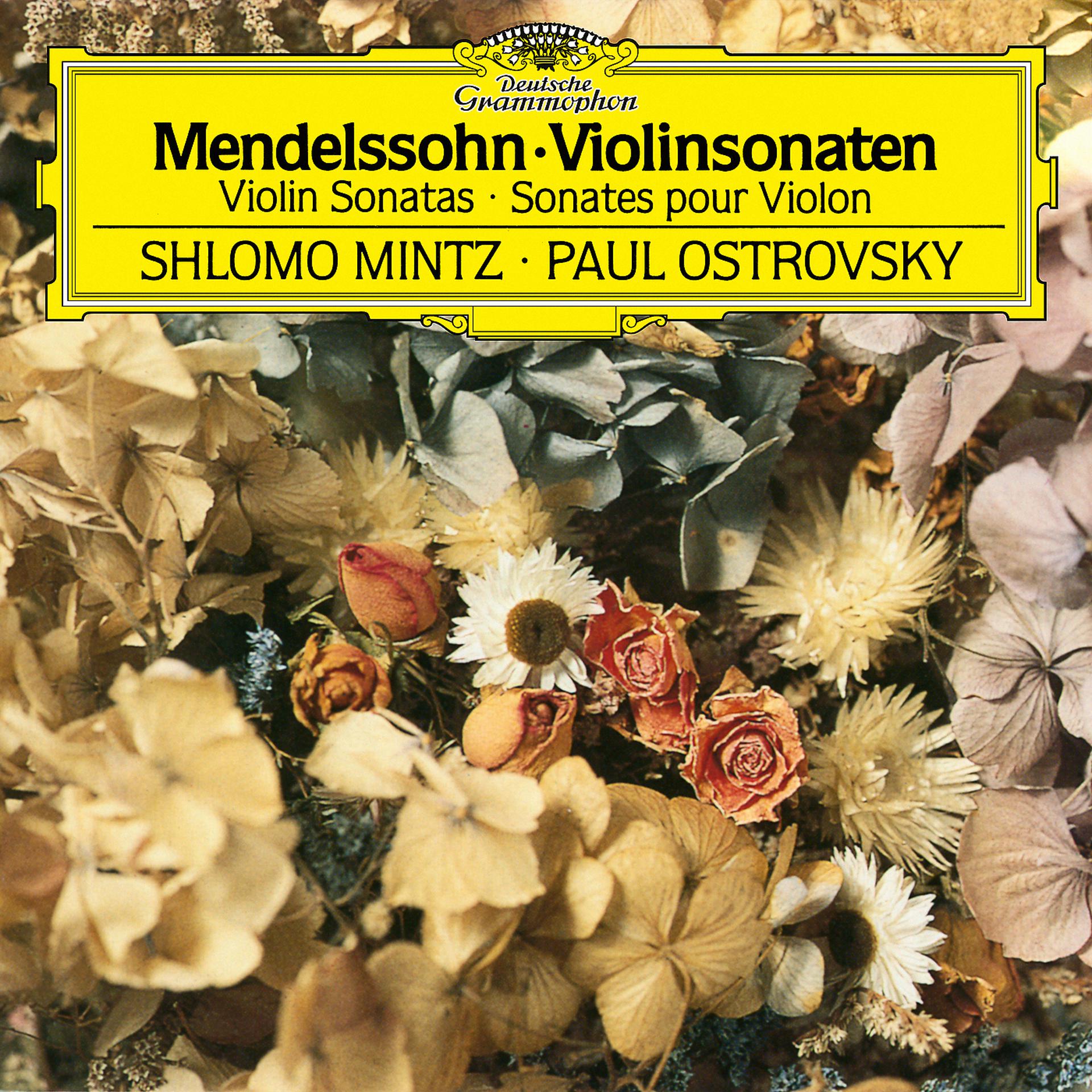 Постер альбома Mendelssohn: Violin Sonata in F Major, MWV Q12 - Sonata in F Major for Violin and Piano, MWV Q26