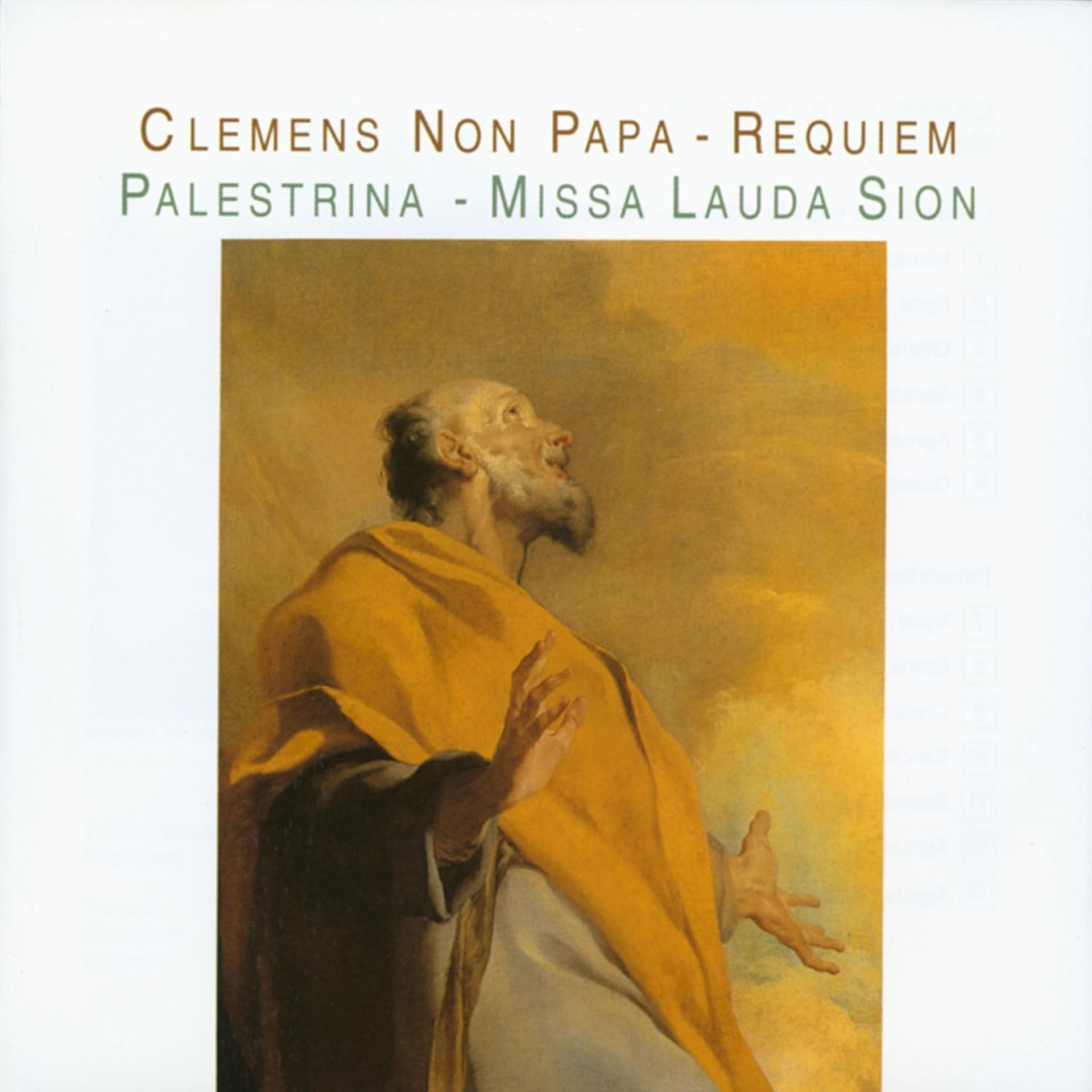 Постер альбома Clemens non Papa: Requiem - Palestrina: Missa Lauda Sion