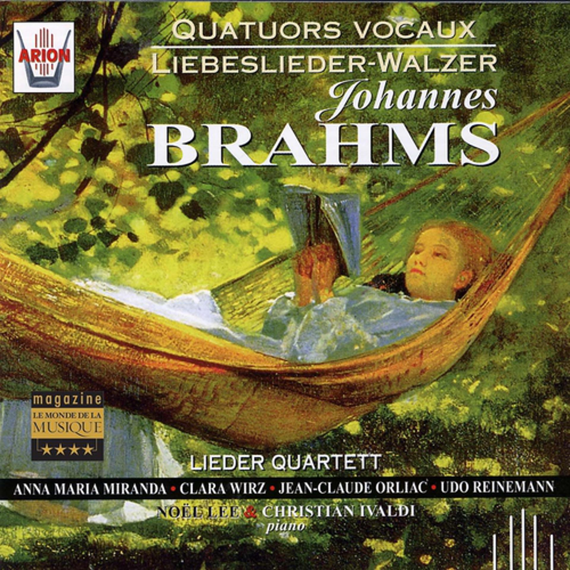 Постер альбома Brahms : Quatuors vocaux, Liebeslieder Walzer