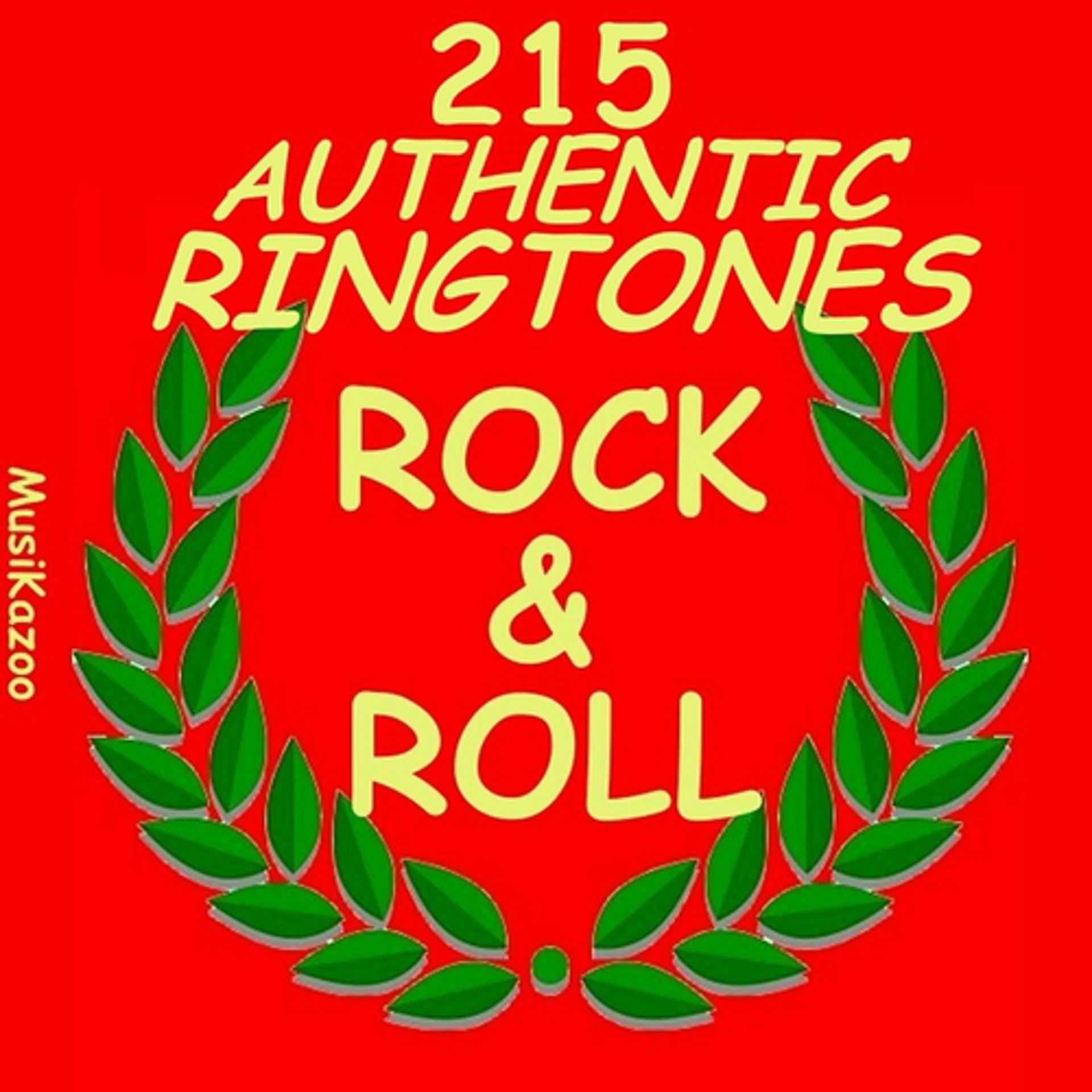 Постер альбома 215 Authentic Ringtones - Rock & Roll