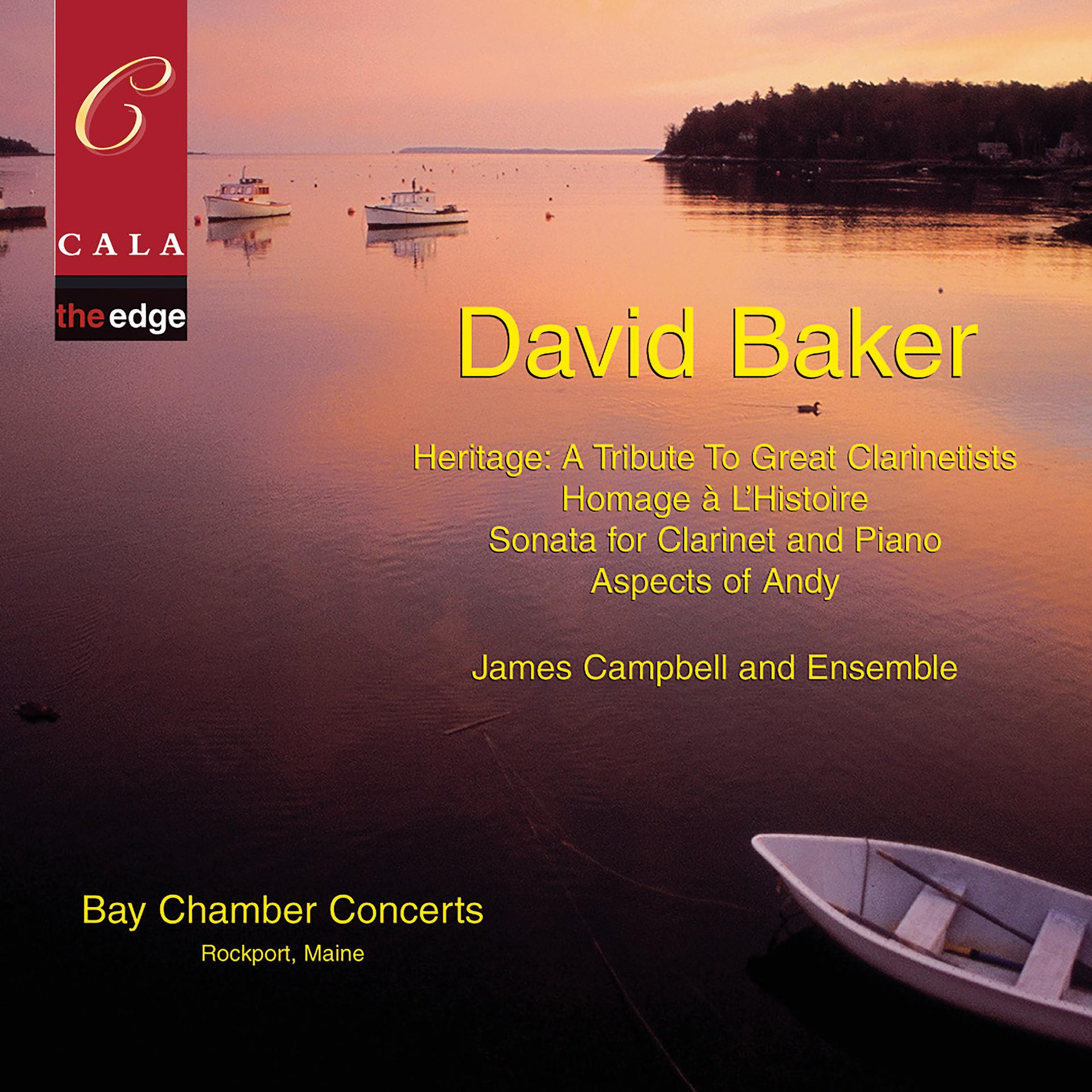 Постер альбома David Baker at Bay Chamber Concerts