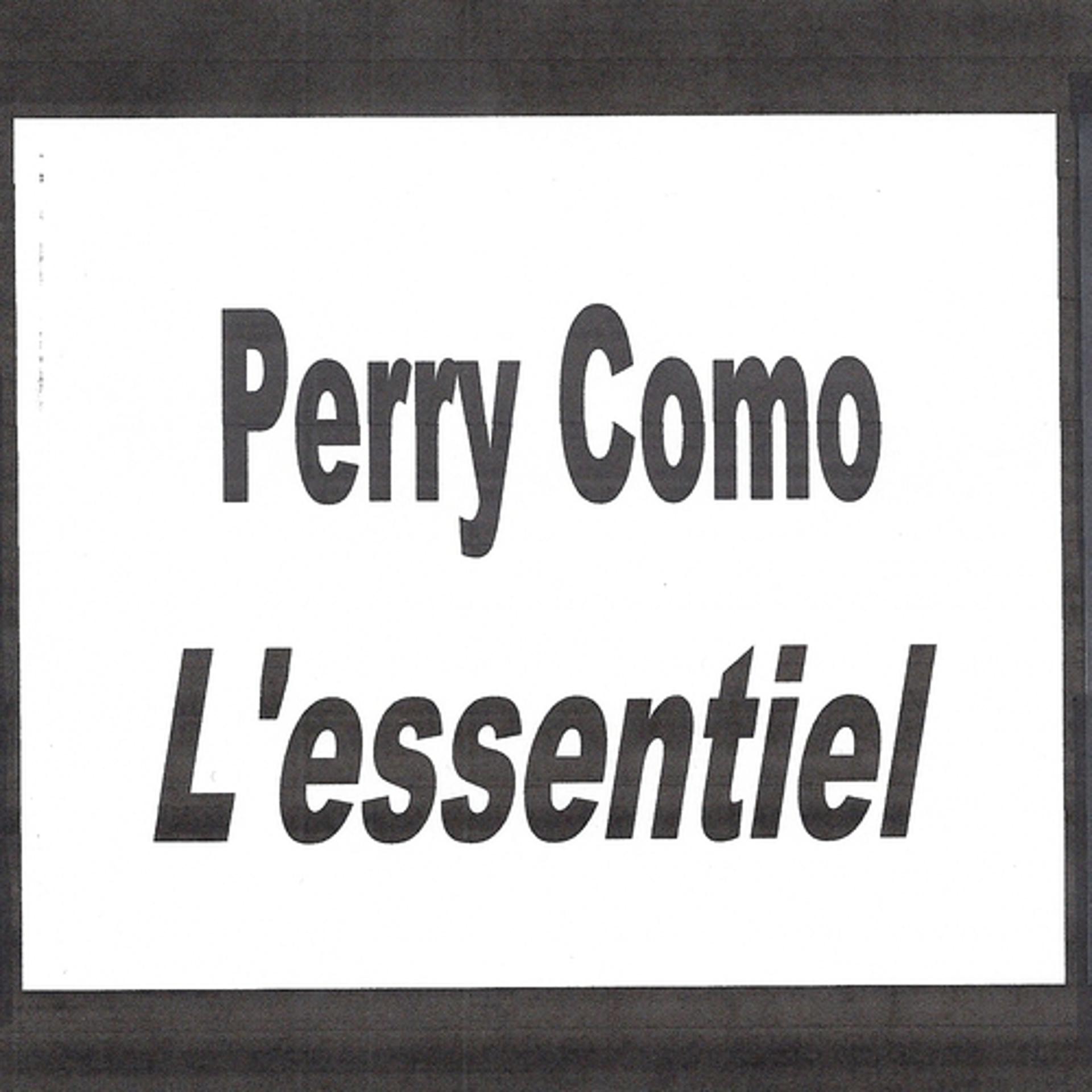Постер альбома Perry Como - L'essentiel