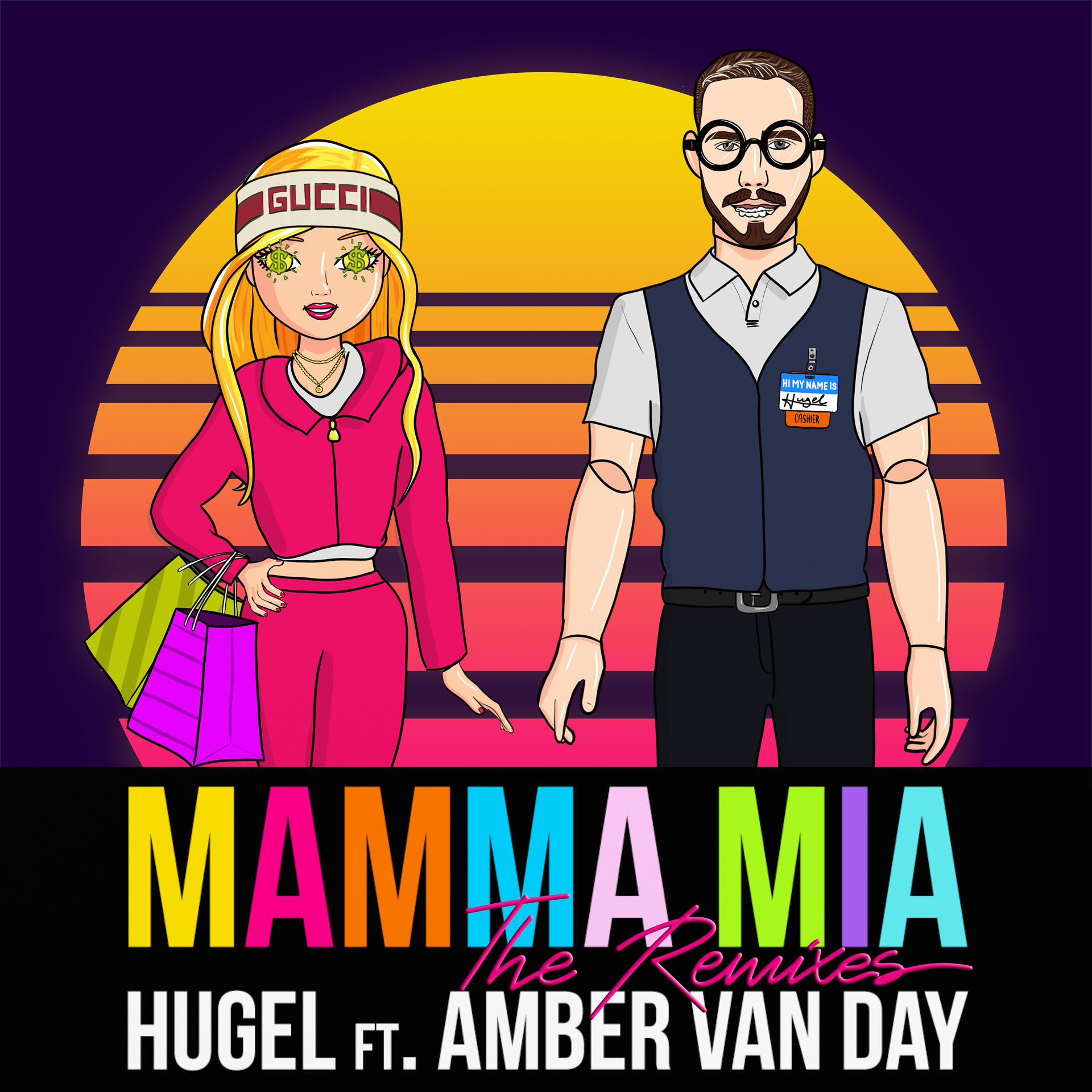 Постер альбома Mamma Mia (feat. Amber Van Day) [The Remixes]