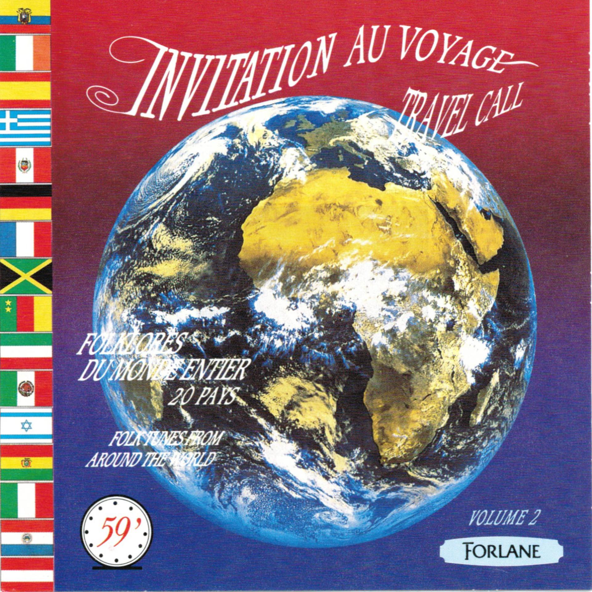 Постер альбома Invitation au voyage, vol. 2 (Folklore du monde entier)