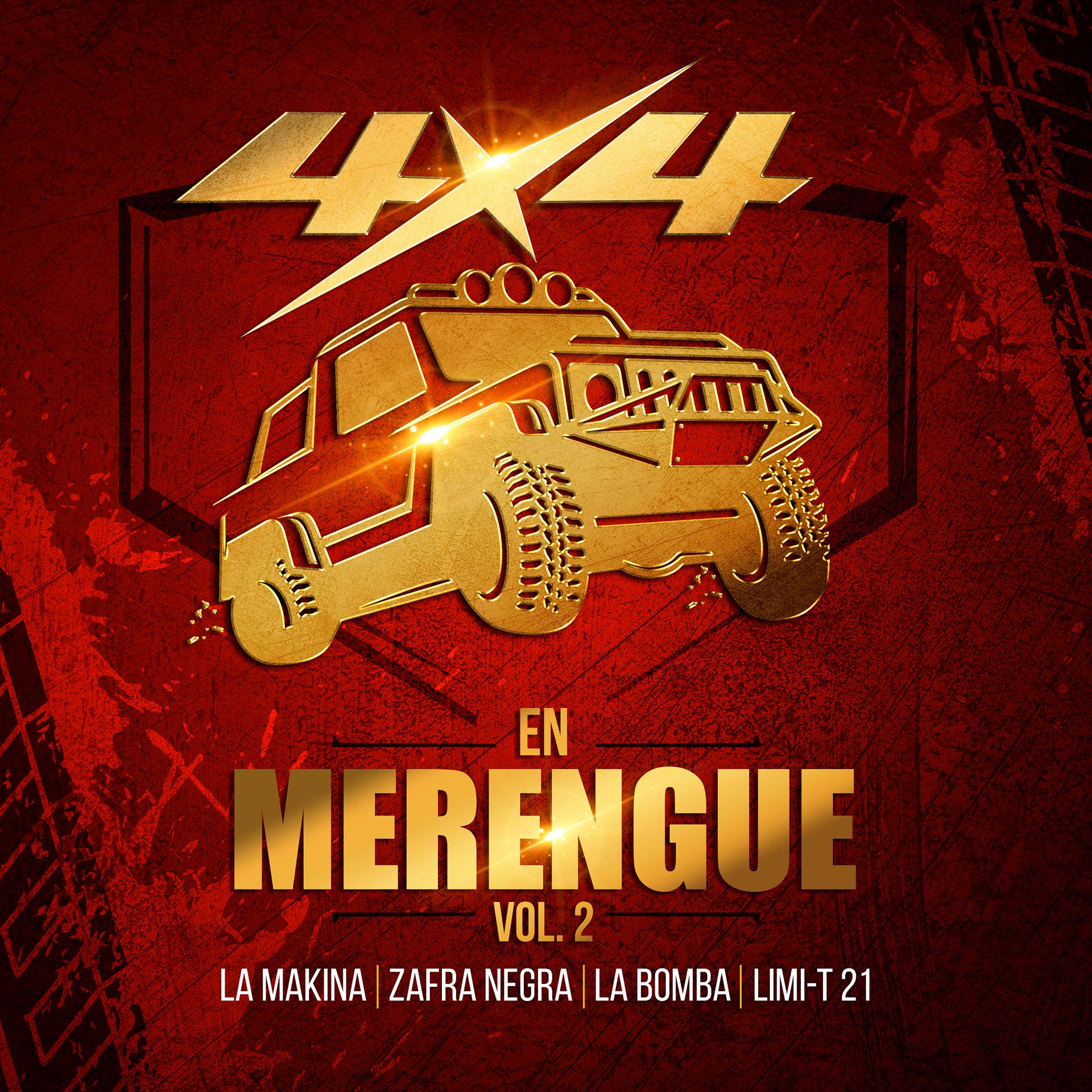 Постер альбома 4x4 en Merengue, Vol. 2