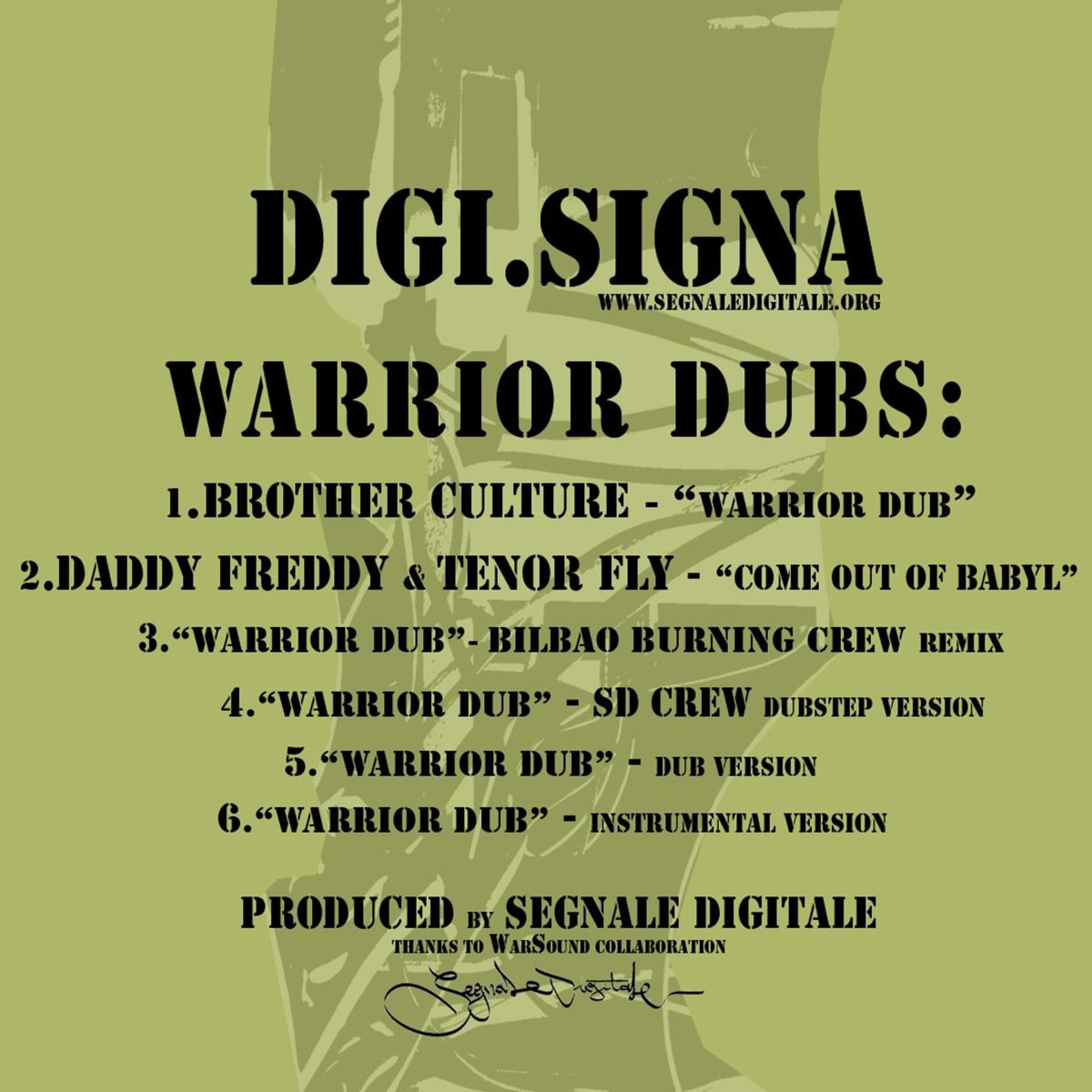 Постер альбома Warrior Dubs
