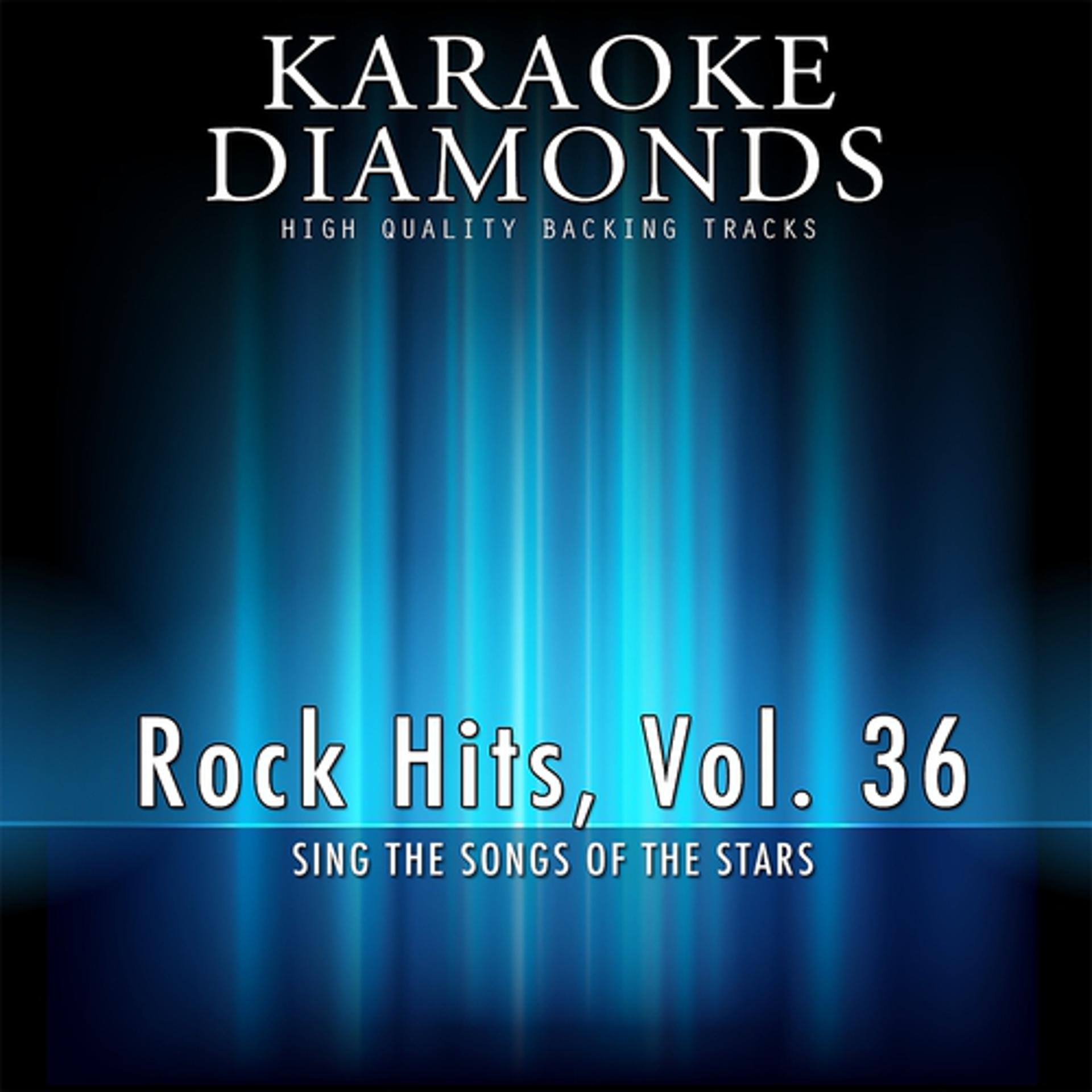 Постер альбома The Best for Rock Musicians, Vol. 36 (Karaoke Version)