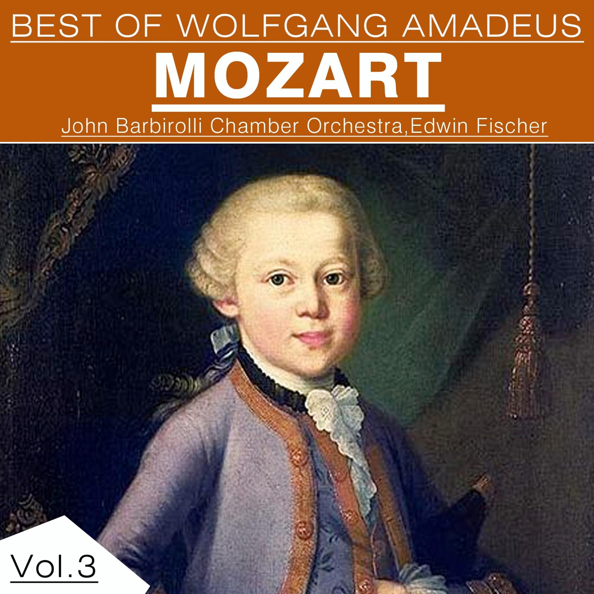 Постер альбома Best of Wolfgang Amadeus Mozart, Vol. 3