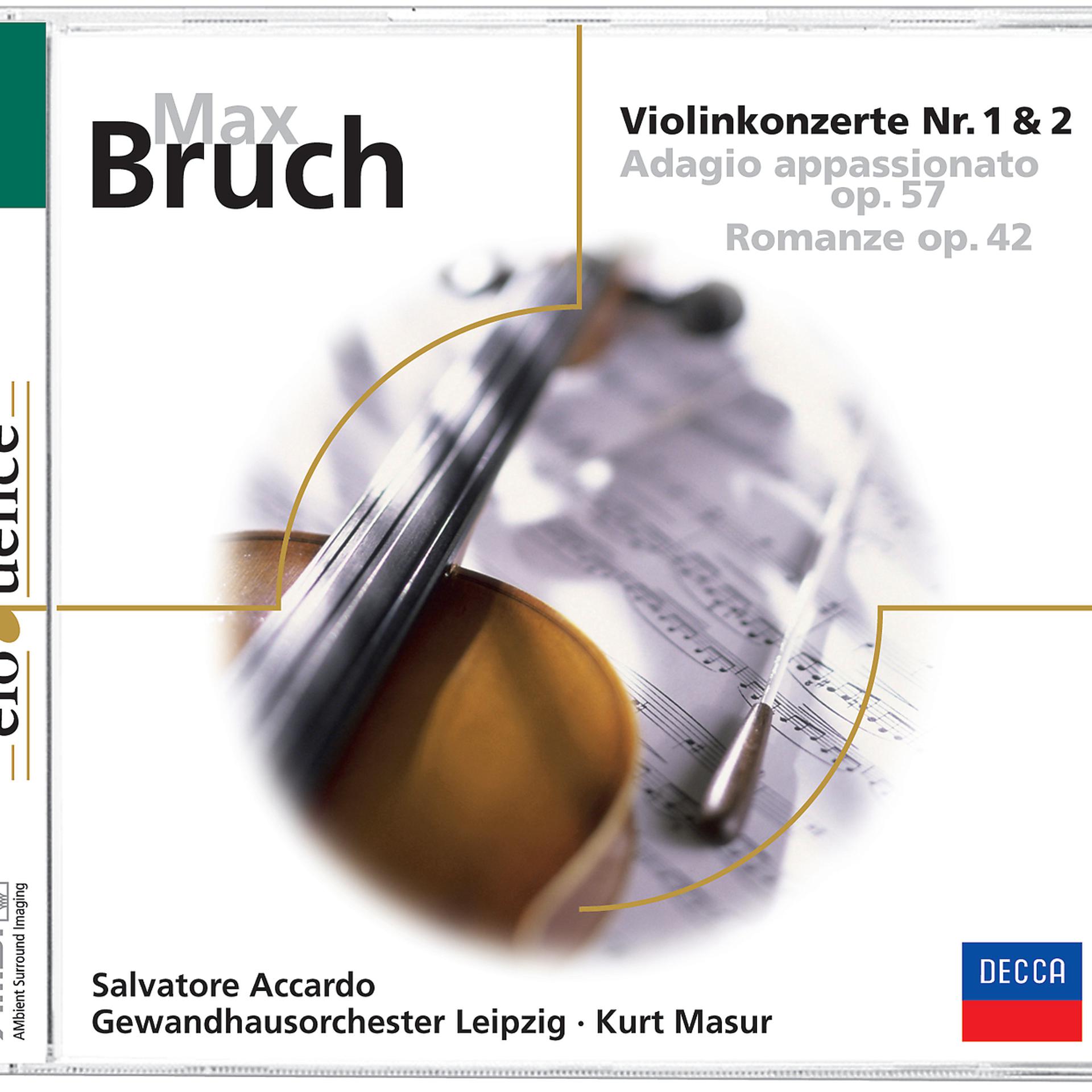 Max Bruch - complete works for Violin and Orchestra (Masur; Accardo). Violin Adagios 2cd. Liszt - Orchestral works (Kurt Masur)(7cd).