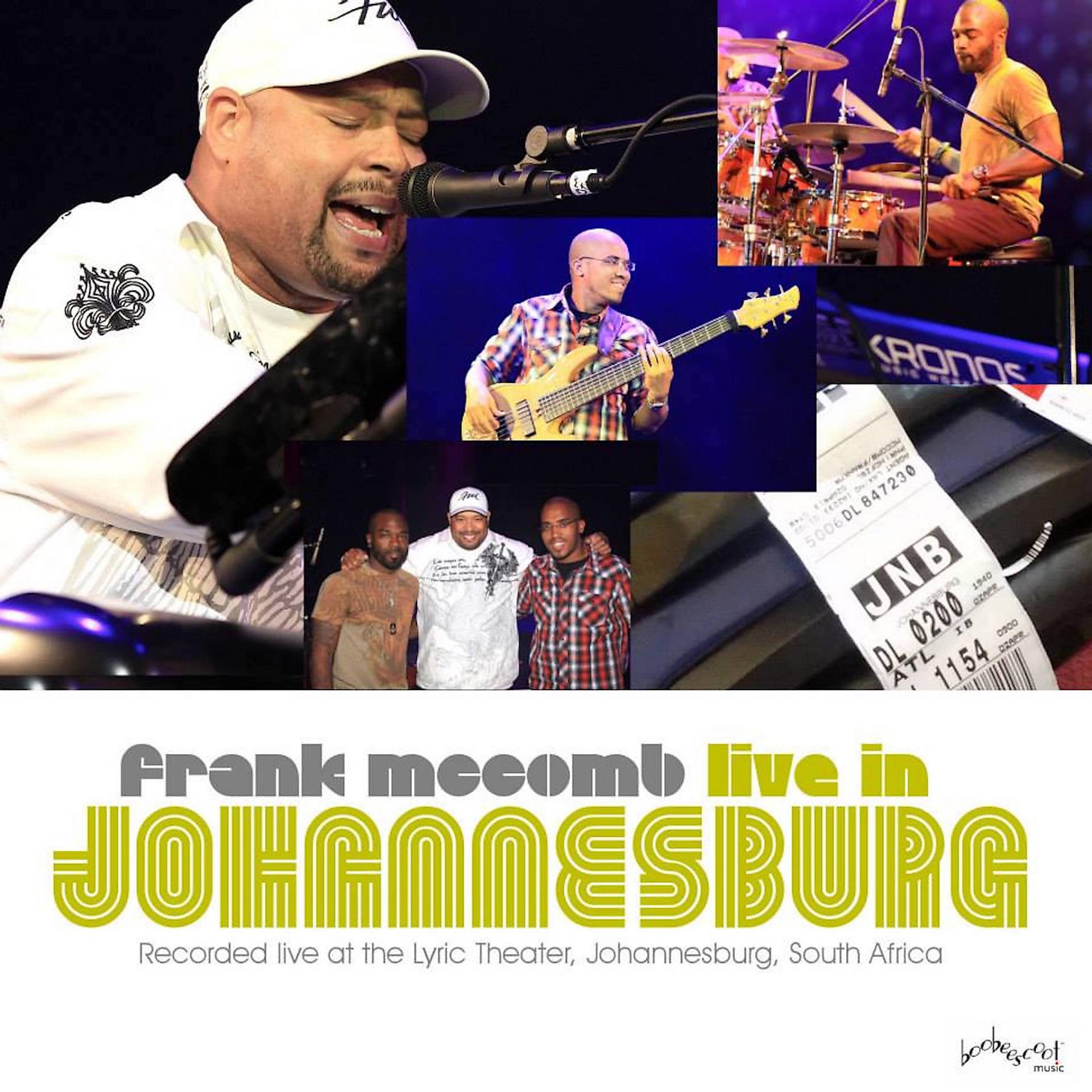 Постер альбома Frank McComb (Live in Johannesburg)