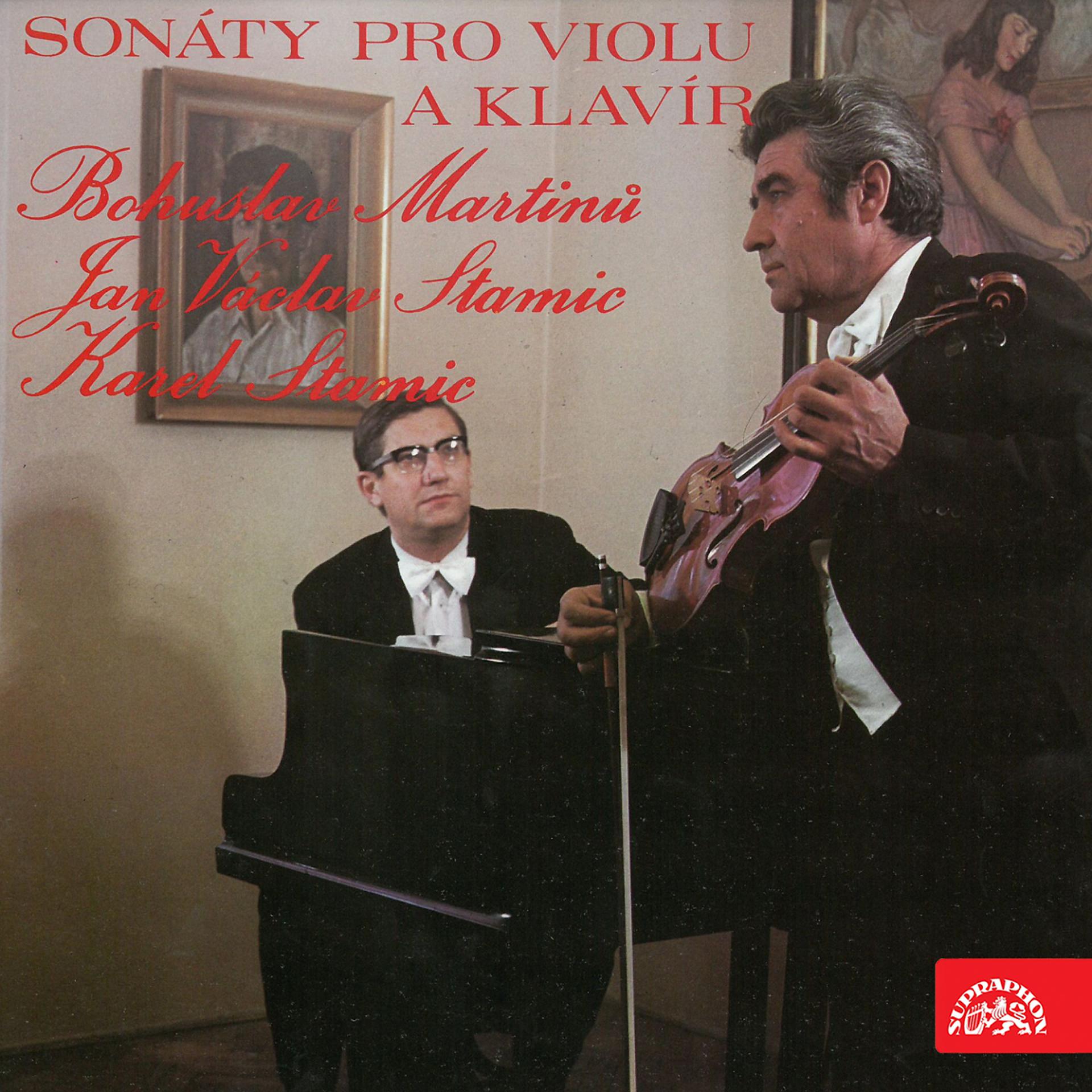 Постер альбома Martinů, Stamitz & Stamitz: Sonatas